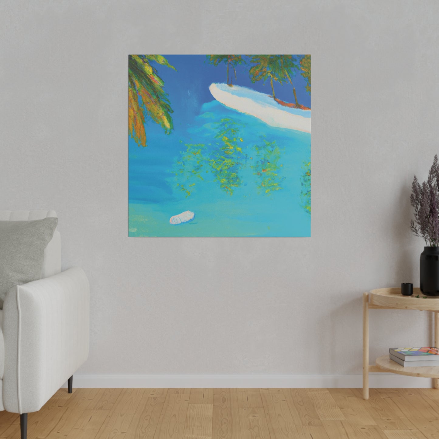 5382V - Bahamas Ocean Painting Print | Bahamas | Ocean | Beach | Poster | Home Decor | Wall Art | Canvas