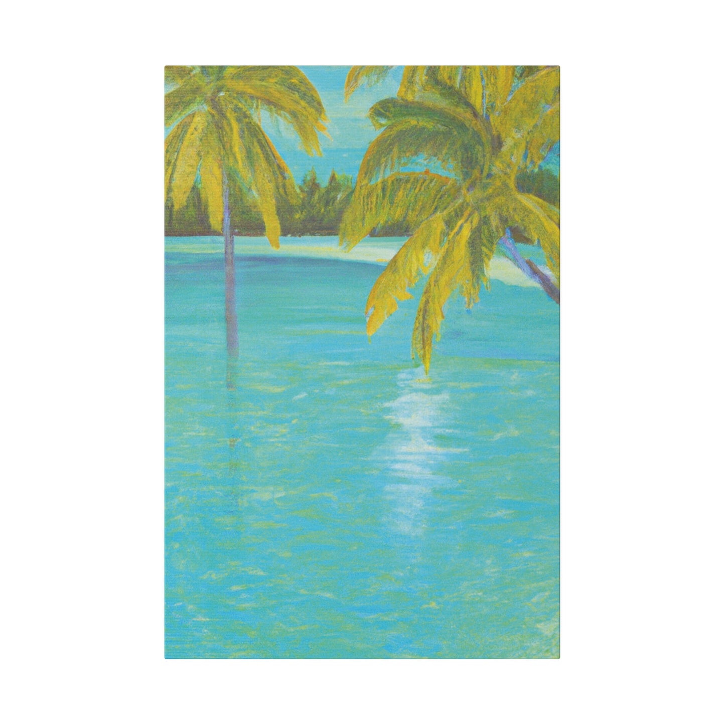 3412M - Bahamas Ocean Painting Print | Bahamas | Ocean | Beach | Poster | Home Decor | Wall Art | Canvas