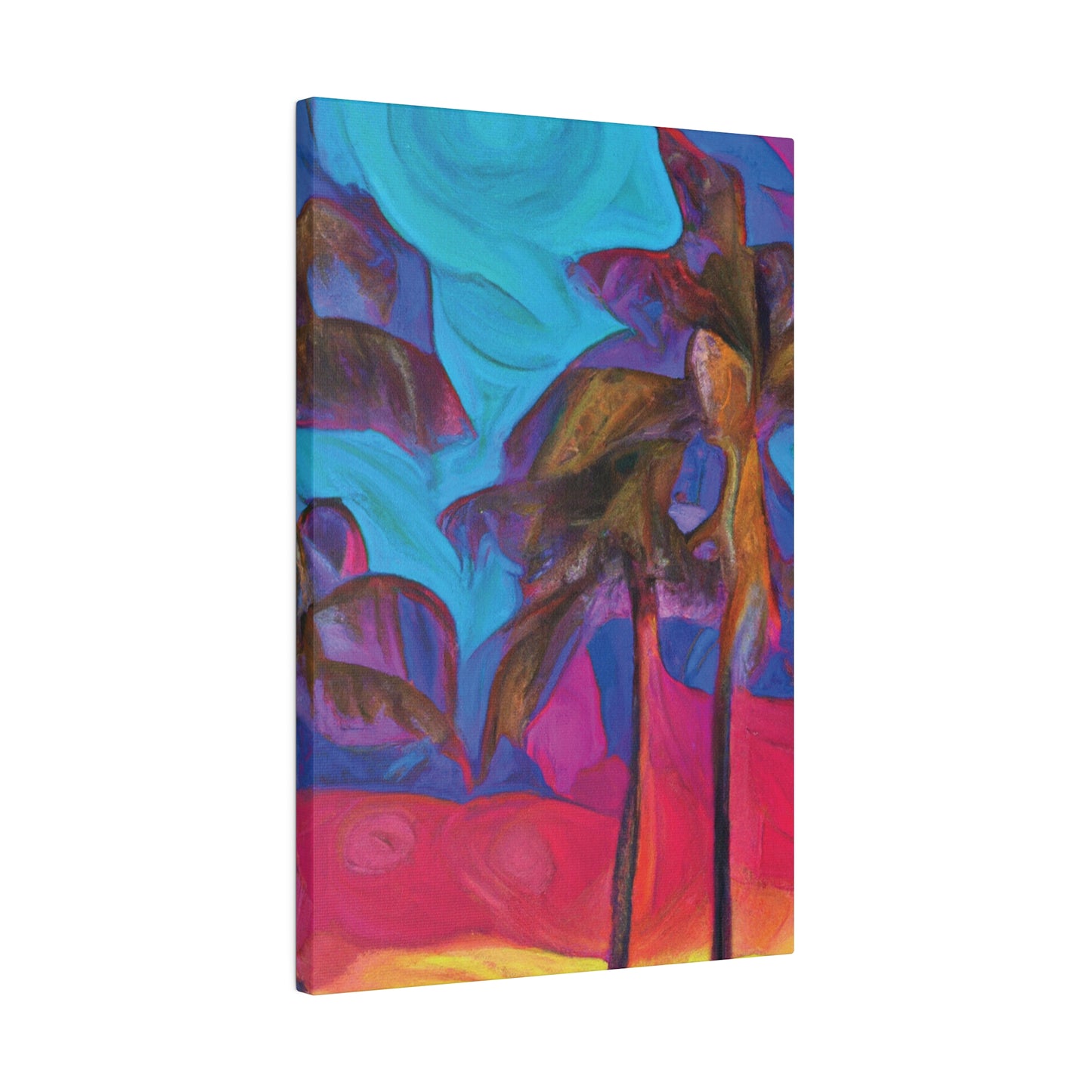 6709Z - Miami Beach Sunset Painting Print | Miami | Beach | Sunset | Poster | Home Decor | Wall Art | Canvas