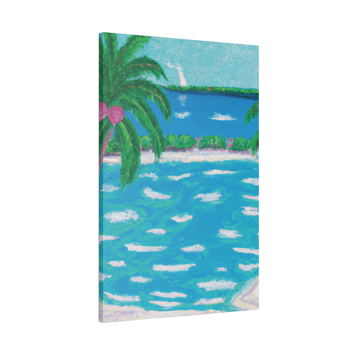 7341Z - Bahamas Ocean Painting Print | Bahamas | Ocean | Beach | Poster | Home Decor | Wall Art | Canvas