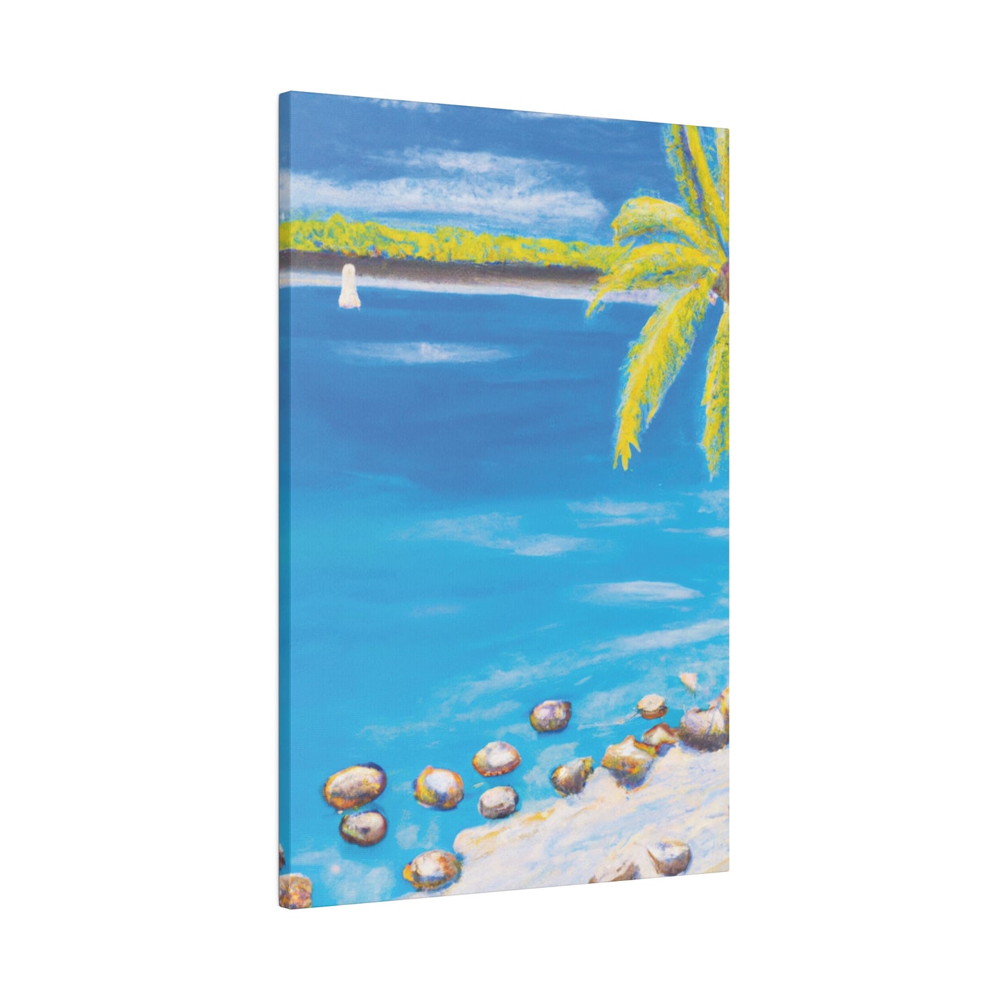 8593F - Bahamas Ocean Painting Print | Bahamas | Ocean | Beach | Poster | Home Decor | Wall Art | Canvas