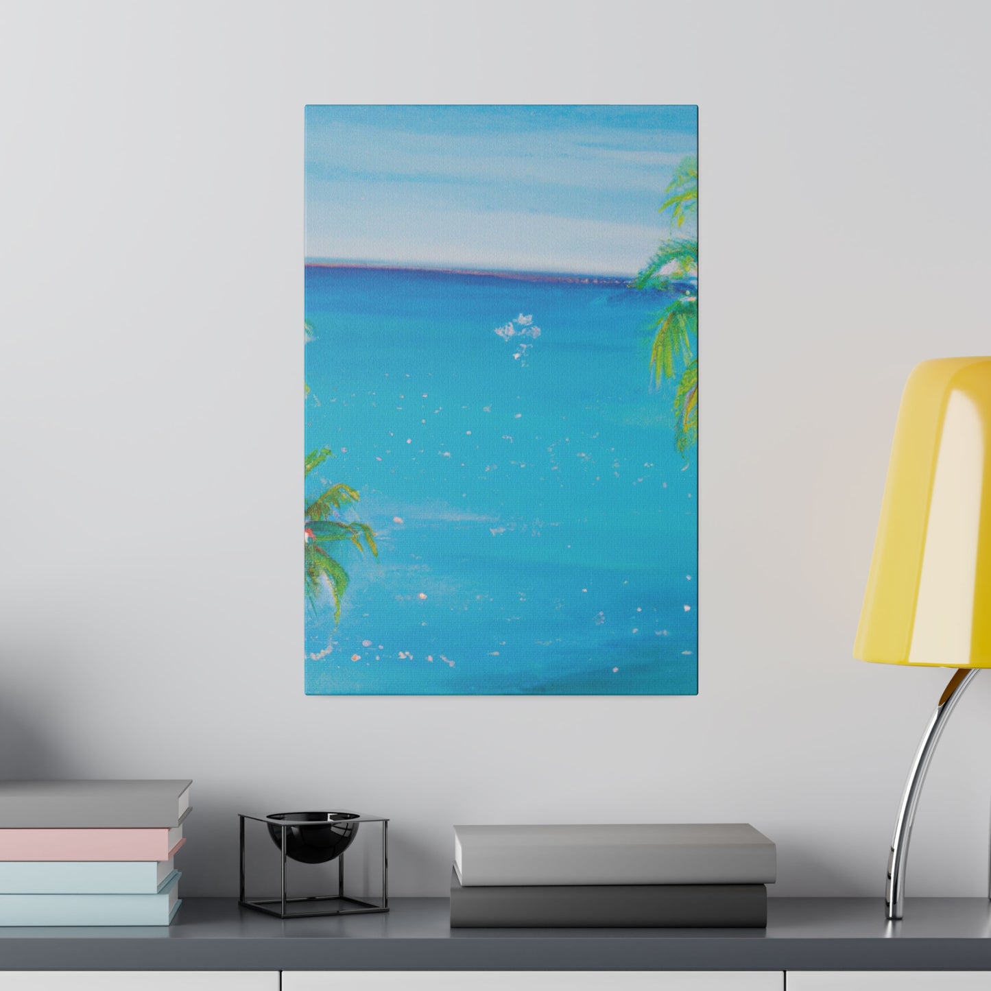 5683U - Bahamas Ocean Painting Print | Bahamas | Ocean | Beach | Poster | Home Decor | Wall Art | Canvas
