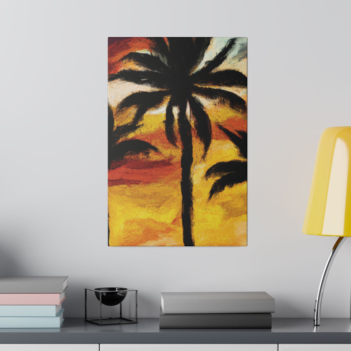 3122C - Miami Beach Sunset Painting Print | Miami | Beach | Sunset | Poster | Home Decor | Wall Art | Canvas