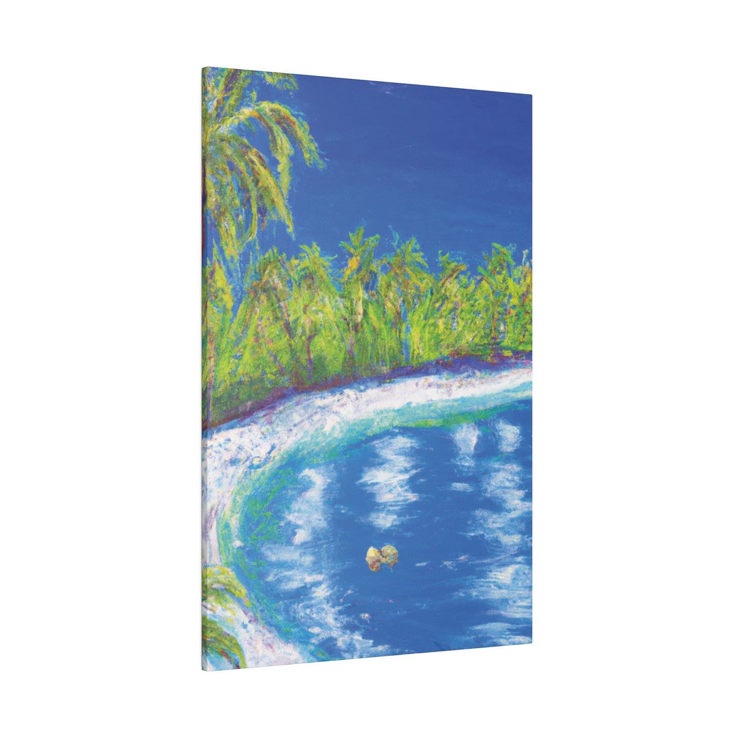 3798C - Bahamas Ocean Painting Print | Bahamas | Ocean | Beach | Poster | Home Decor | Wall Art | Canvas