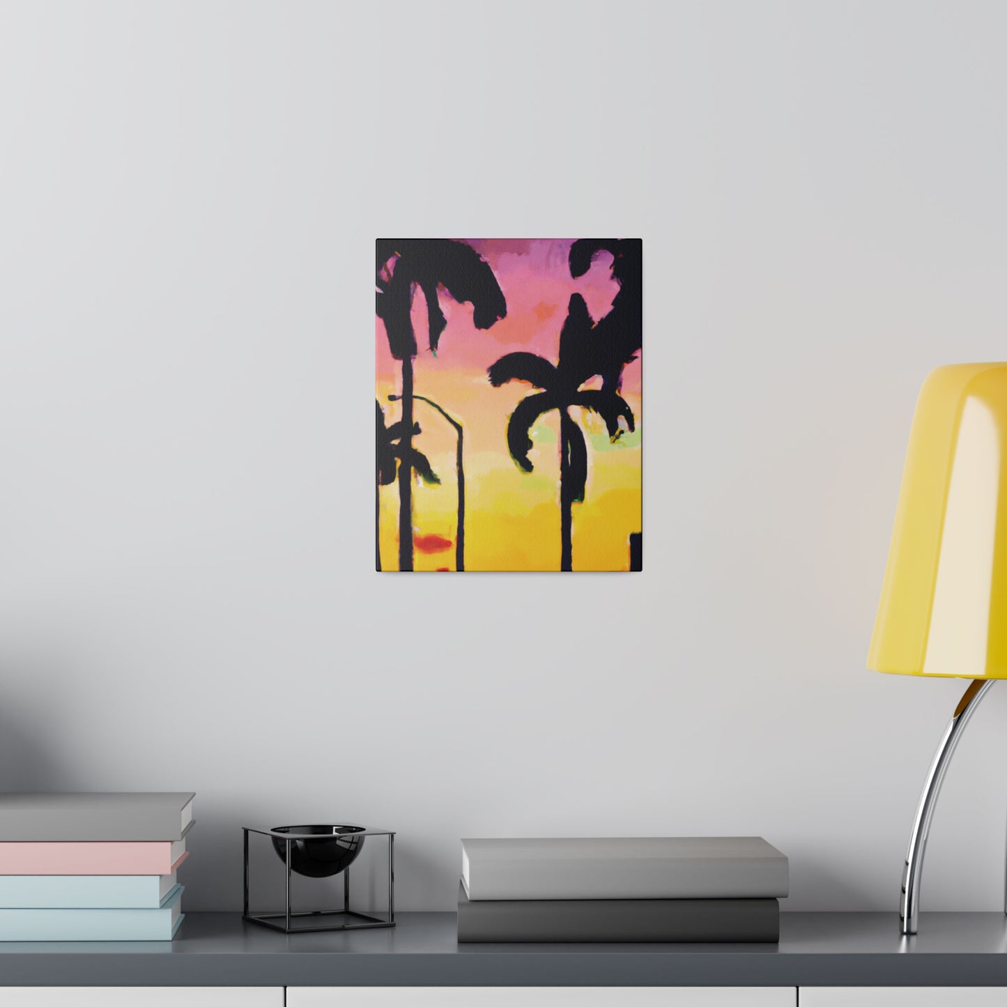 1792J - Miami Beach Sunset Painting Print | Miami | Beach | Sunset | Poster | Home Decor | Wall Art | Canvas