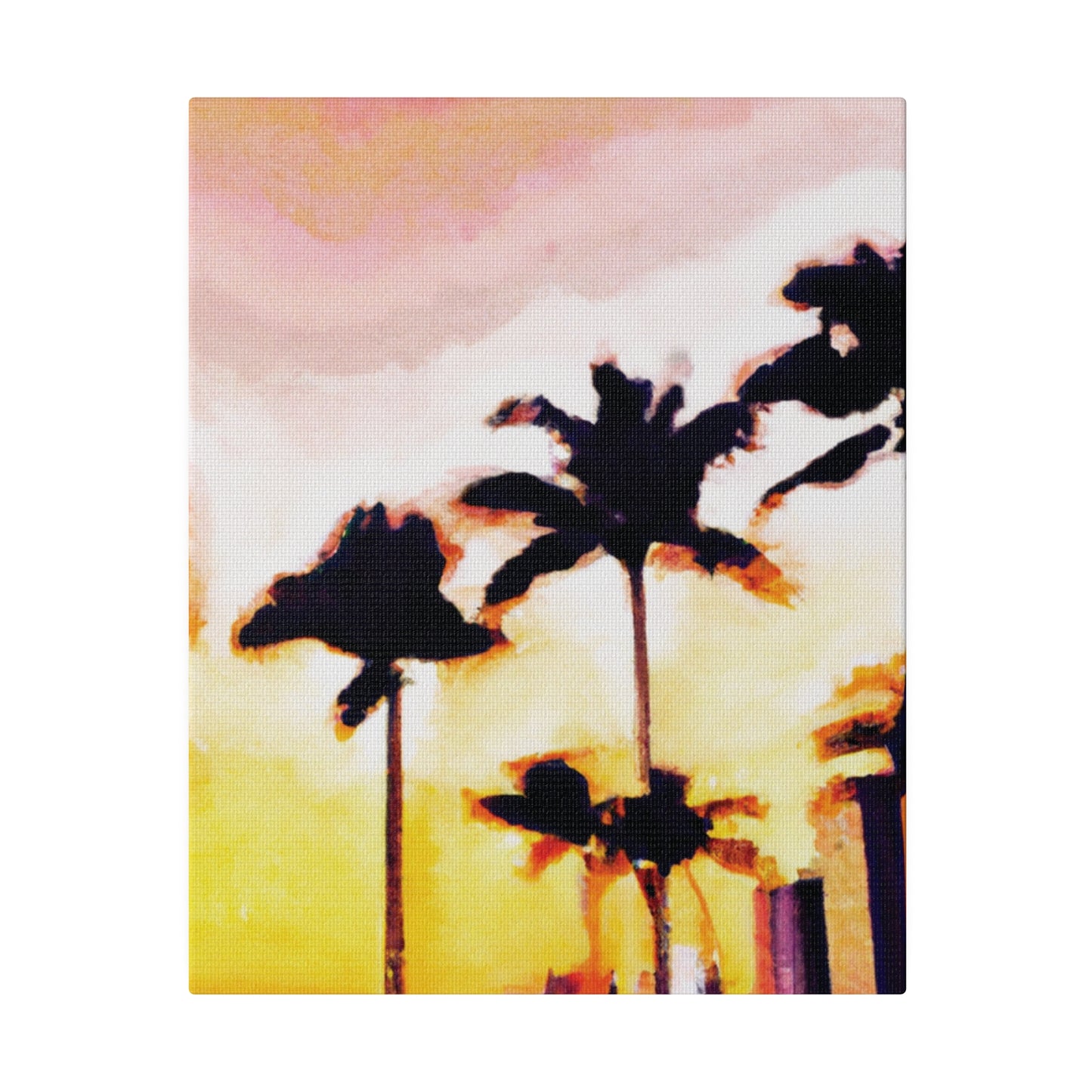 8005X - Miami Beach Sunset Painting Print | Miami | Beach | Sunset | Poster | Home Decor | Wall Art | Canvas