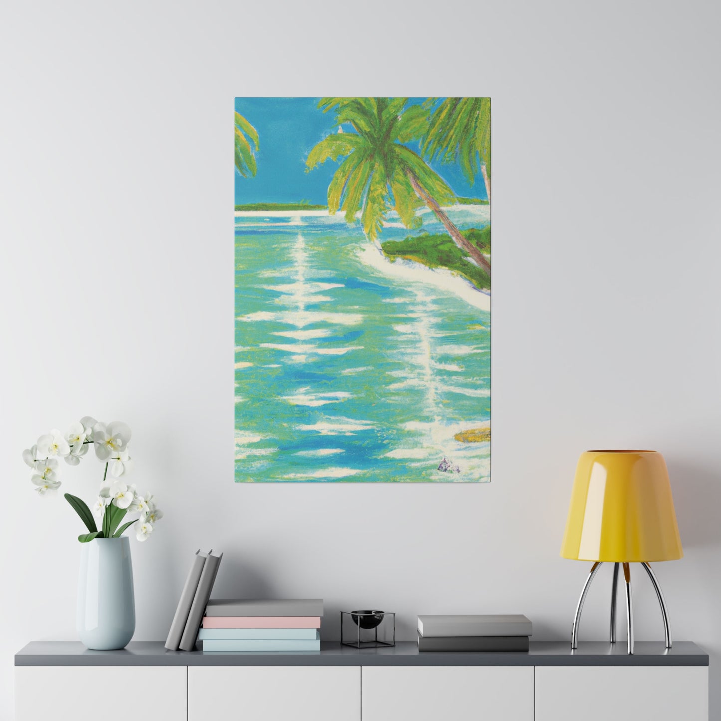 9482A - Bahamas Ocean Painting Print | Bahamas | Ocean | Beach | Poster | Home Decor | Wall Art | Canvas