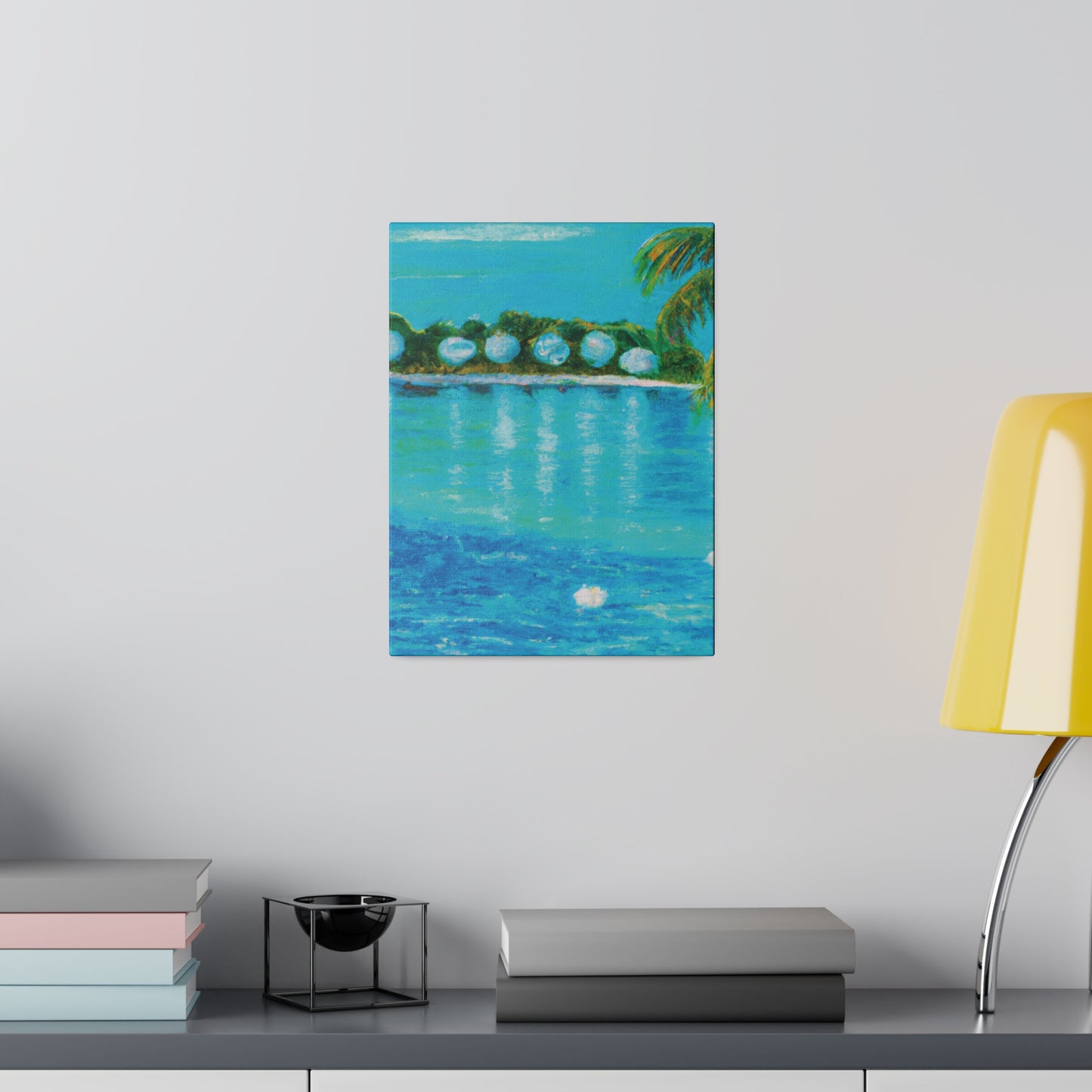 912X - Bahamas Ocean Painting Print | Bahamas | Ocean | Beach | Poster | Home Decor | Wall Art | Canvas