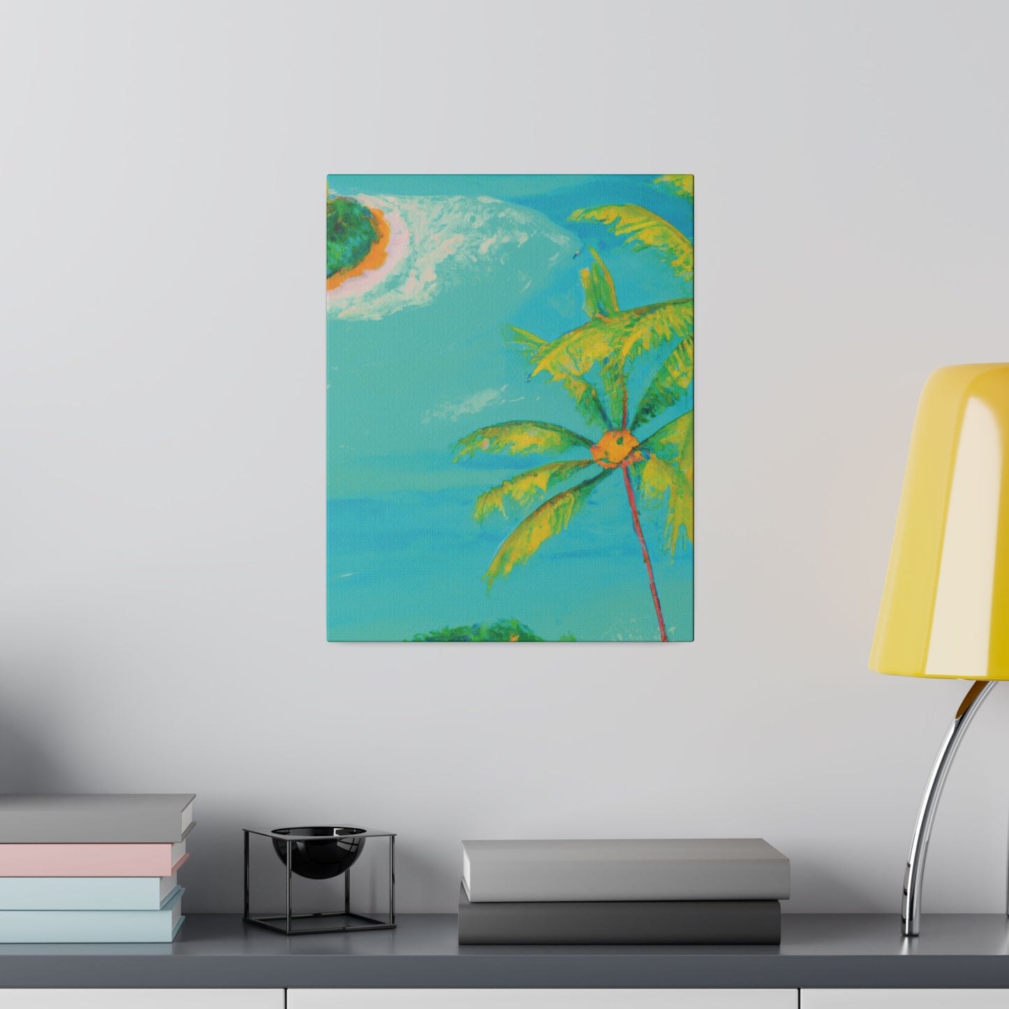 5457G - Bahamas Ocean Painting Print | Bahamas | Ocean | Beach | Poster | Home Decor | Wall Art | Canvas