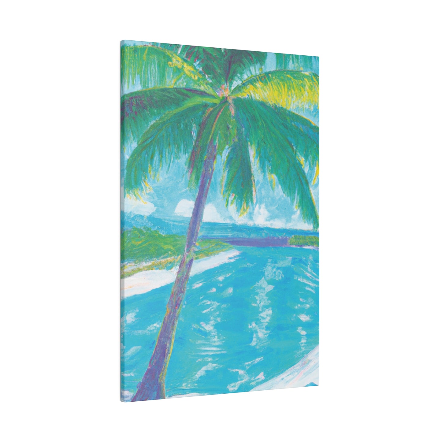 9252K - Bahamas Ocean Painting Print | Bahamas | Ocean | Beach | Poster | Home Decor | Wall Art | Canvas