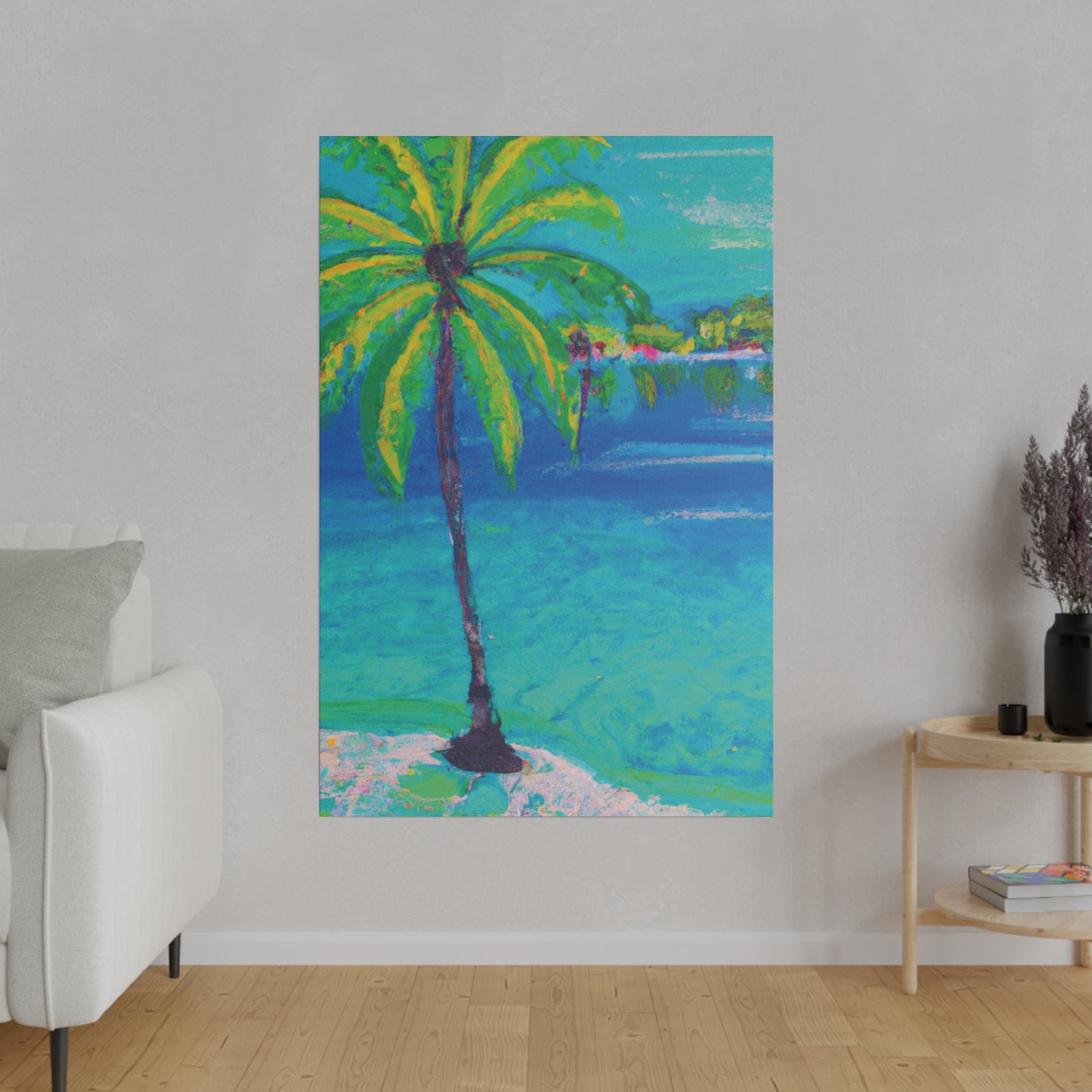 7741F - Bahamas Ocean Painting Print | Bahamas | Ocean | Beach | Poster | Home Decor | Wall Art | Canvas