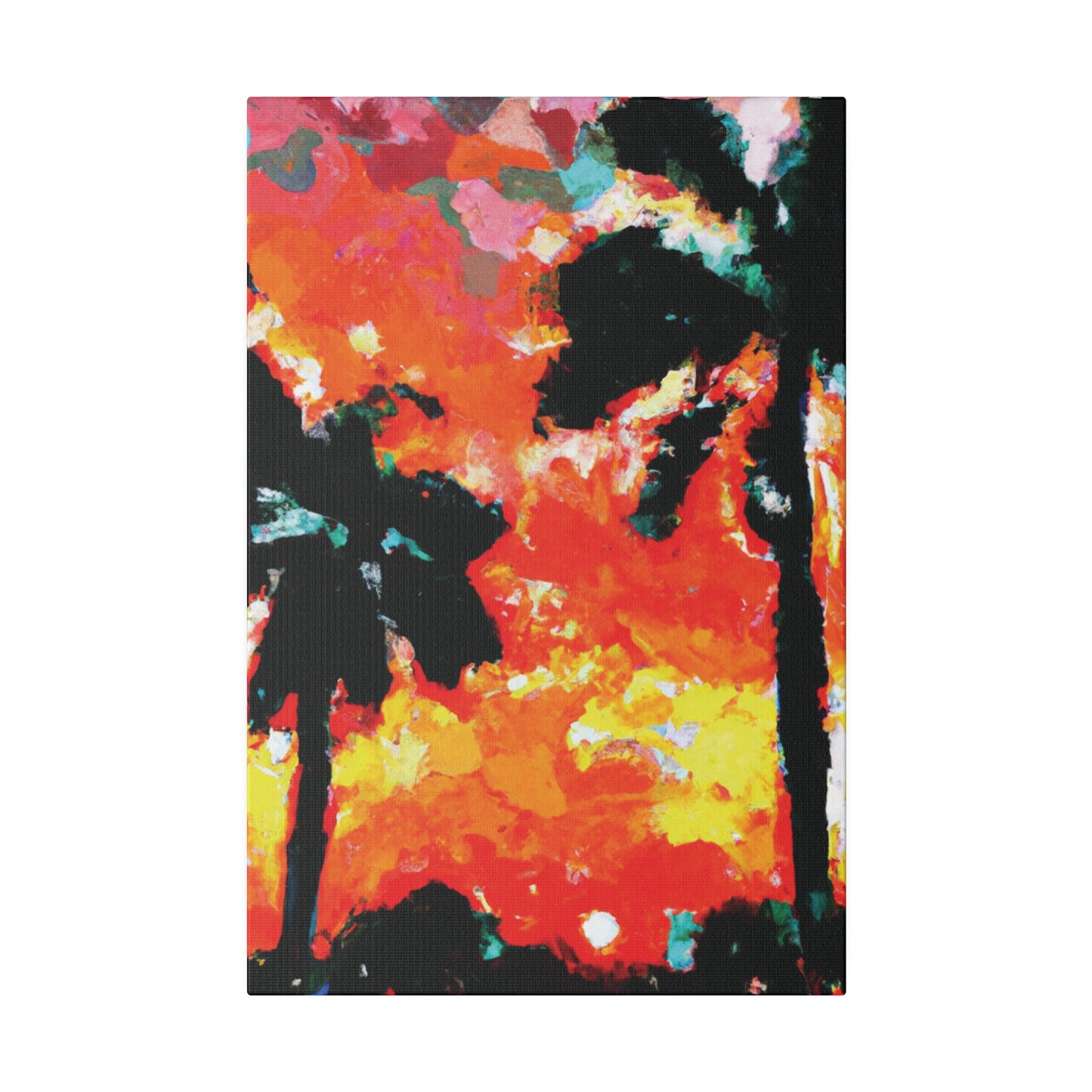 8653O - Miami Beach Sunset Painting Print | Miami | Beach | Sunset | Poster | Home Decor | Wall Art | Canvas
