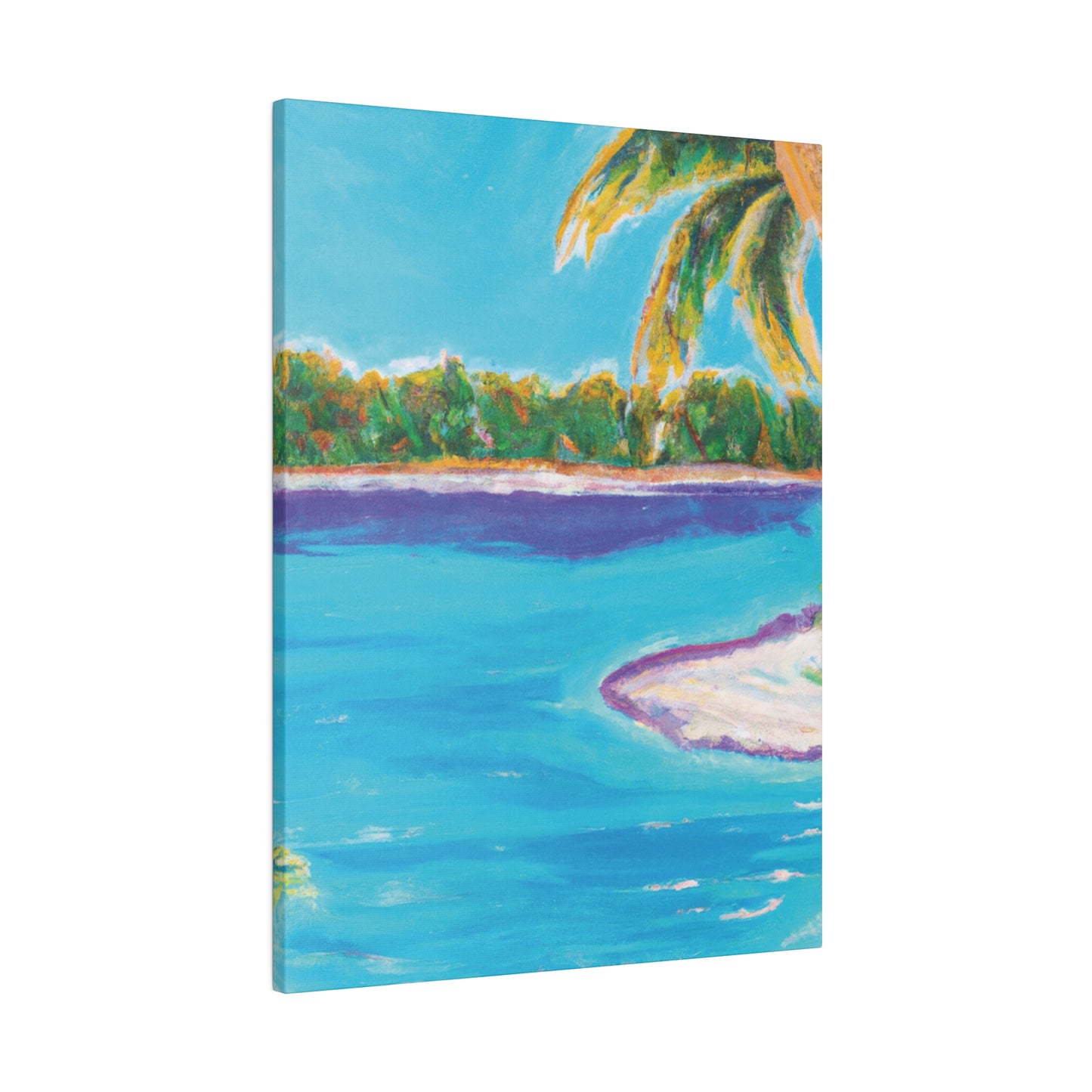 6781B - Bahamas Ocean Painting Print | Bahamas | Ocean | Beach | Poster | Home Decor | Wall Art | Canvas