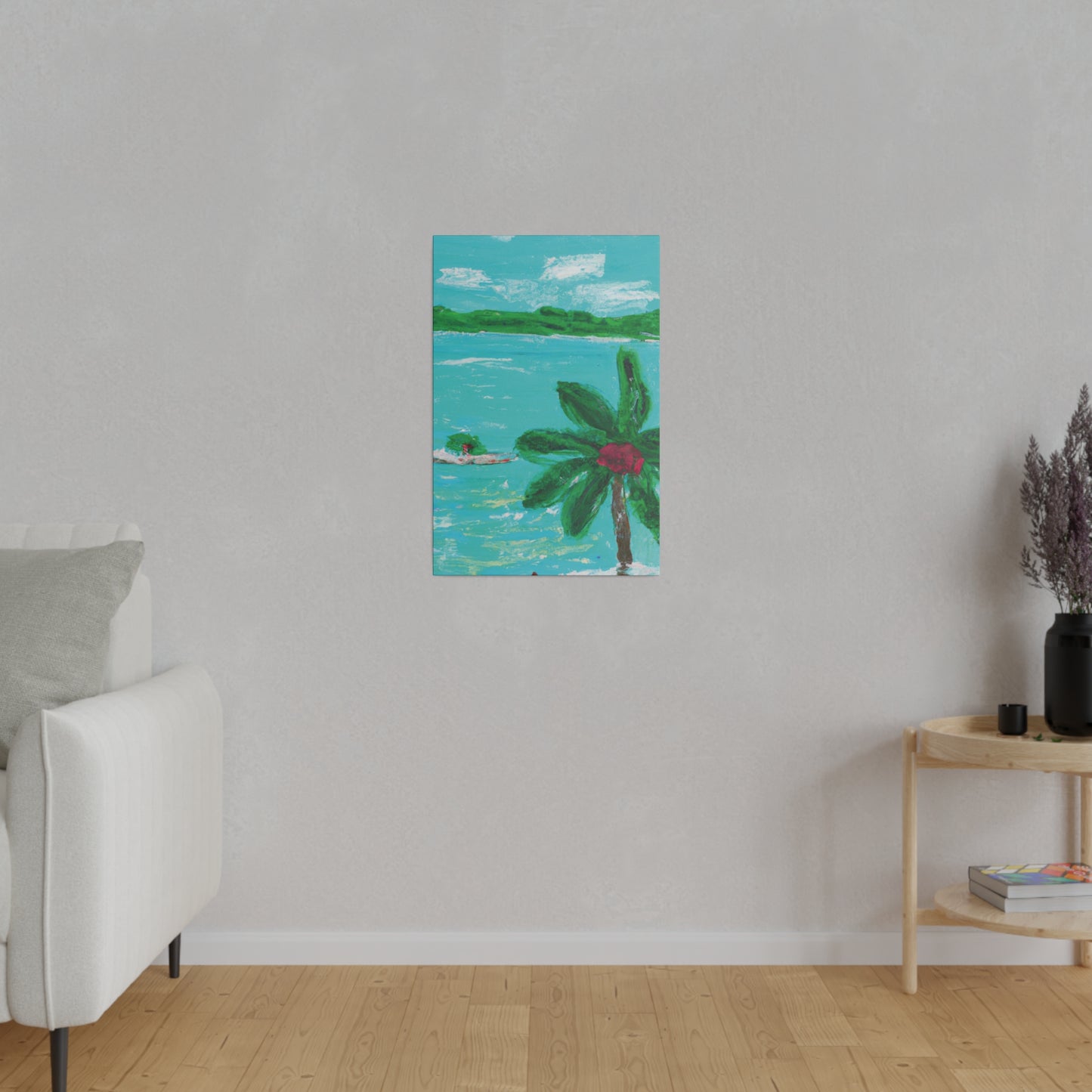 5627Q - Bahamas Ocean Painting Print | Bahamas | Ocean | Beach | Poster | Home Decor | Wall Art | Canvas