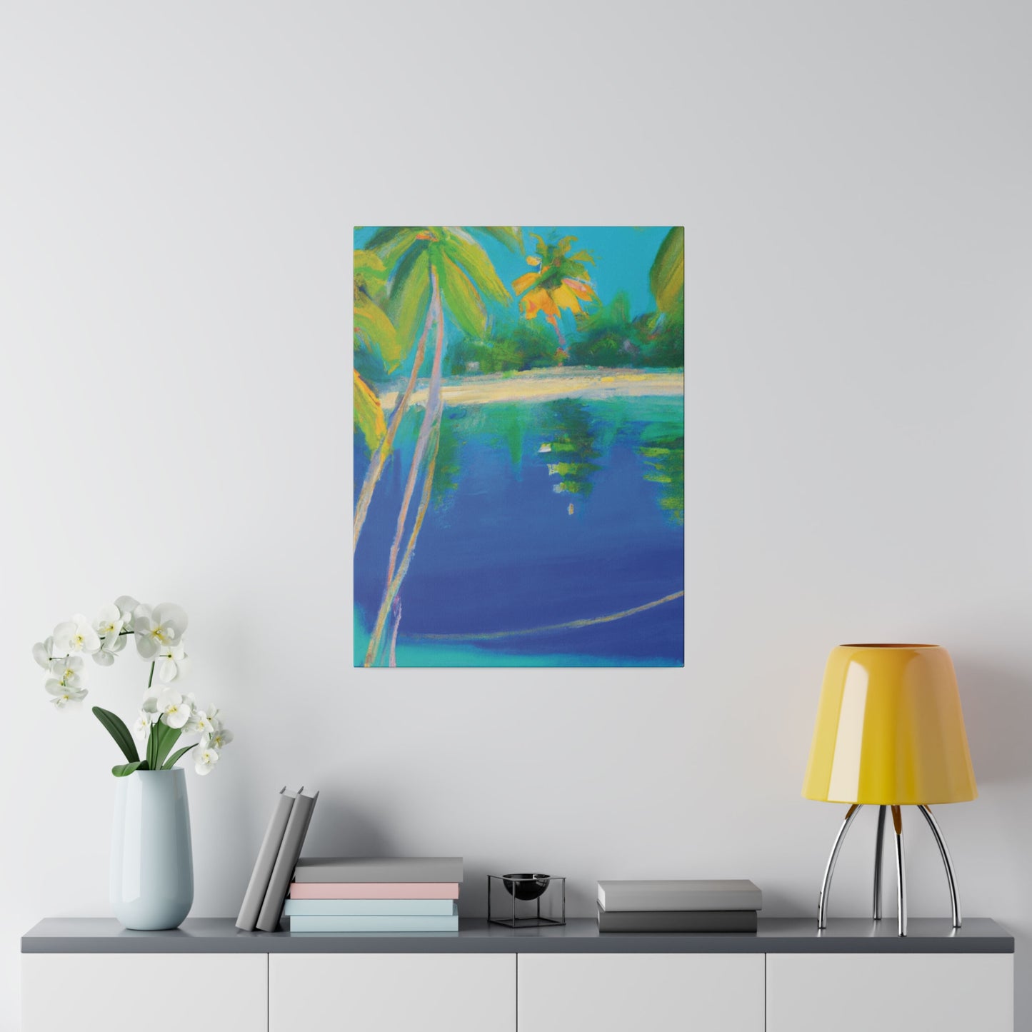 6837T - Bahamas Ocean Painting Print | Bahamas | Ocean | Beach | Poster | Home Decor | Wall Art | Canvas