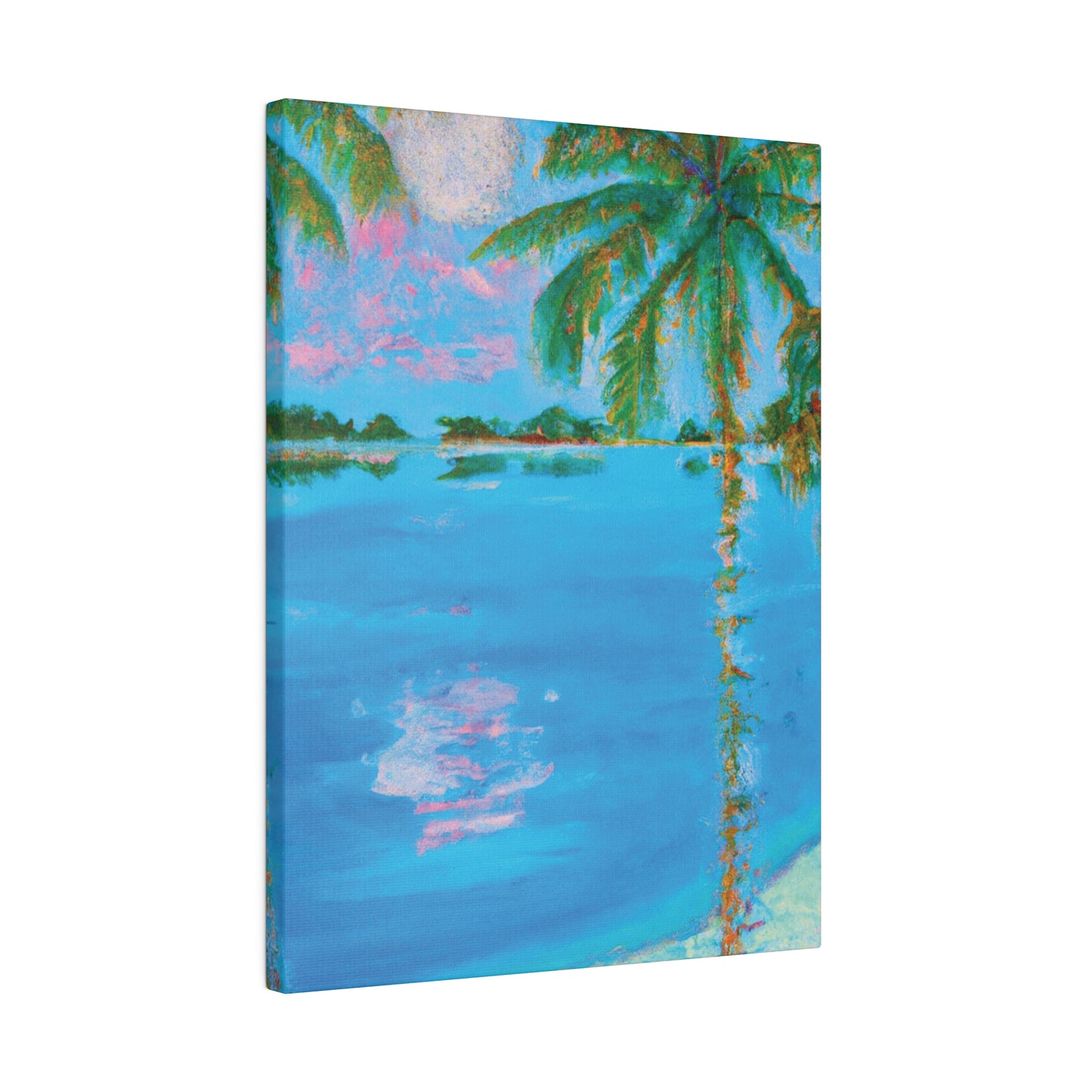 7853V - Bahamas Ocean Painting Print | Bahamas | Ocean | Beach | Poster | Home Decor | Wall Art | Canvas