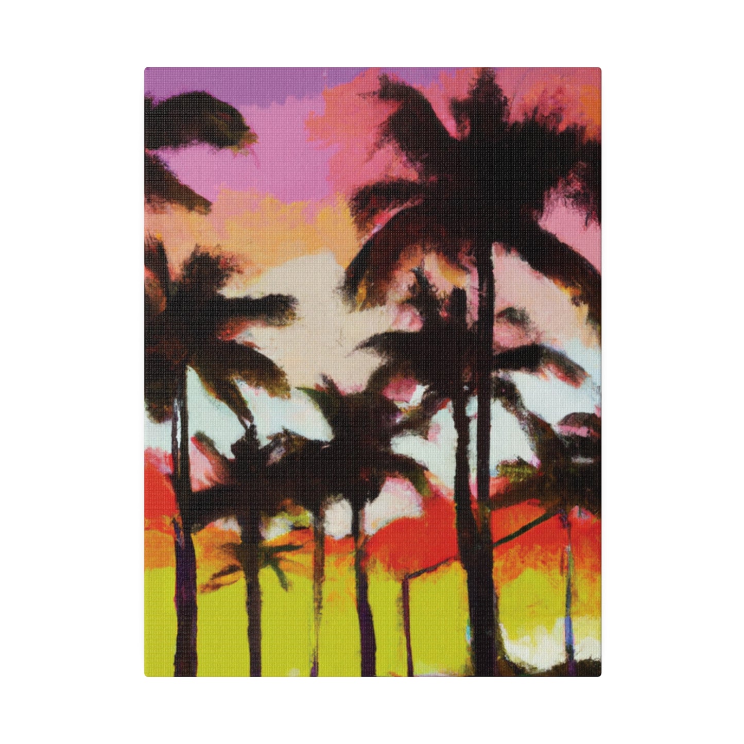 2187U - Miami Beach Sunset Painting Print | Miami | Beach | Sunset | Poster | Home Decor | Wall Art | Canvas