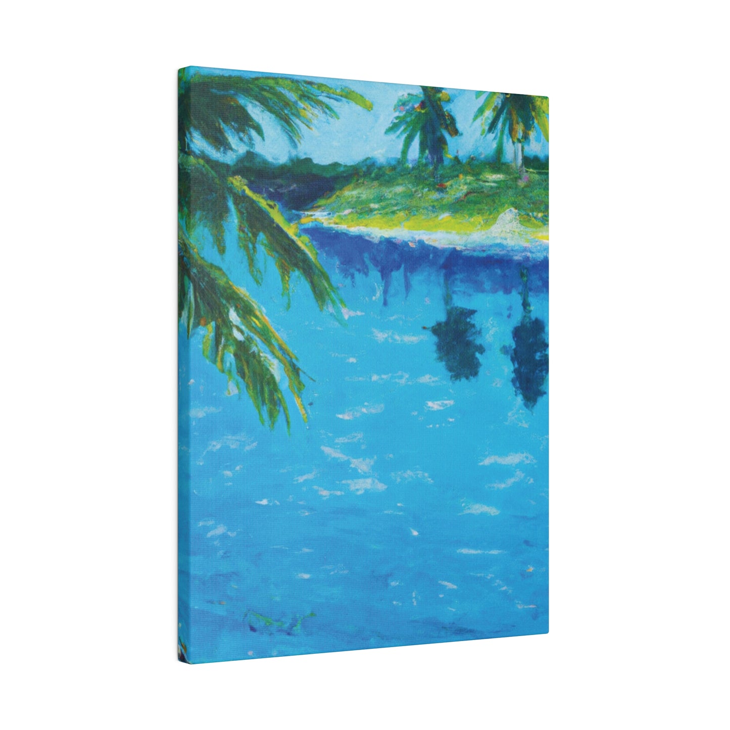 4568T - Bahamas Ocean Painting Print | Bahamas | Ocean | Beach | Poster | Home Decor | Wall Art | Canvas