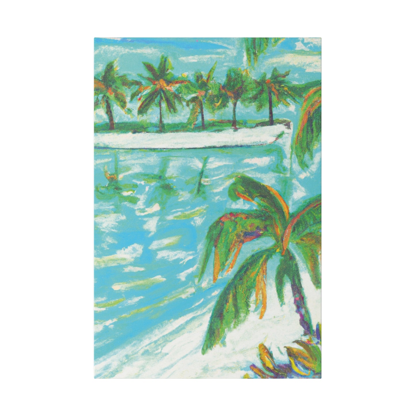 7103O - Bahamas Ocean Painting Print | Bahamas | Ocean | Beach | Poster | Home Decor | Wall Art | Canvas