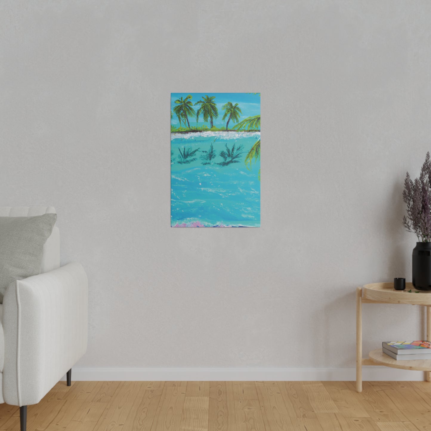 8321K - Bahamas Ocean Painting Print | Bahamas | Ocean | Beach | Poster | Home Decor | Wall Art | Canvas