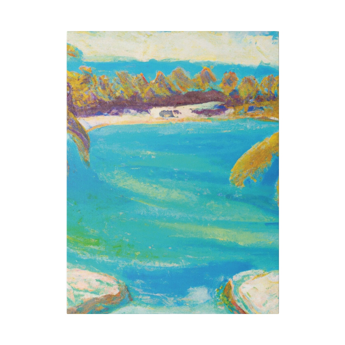 5706H - Bahamas Ocean Painting Print | Bahamas | Ocean | Beach | Poster | Home Decor | Wall Art | Canvas