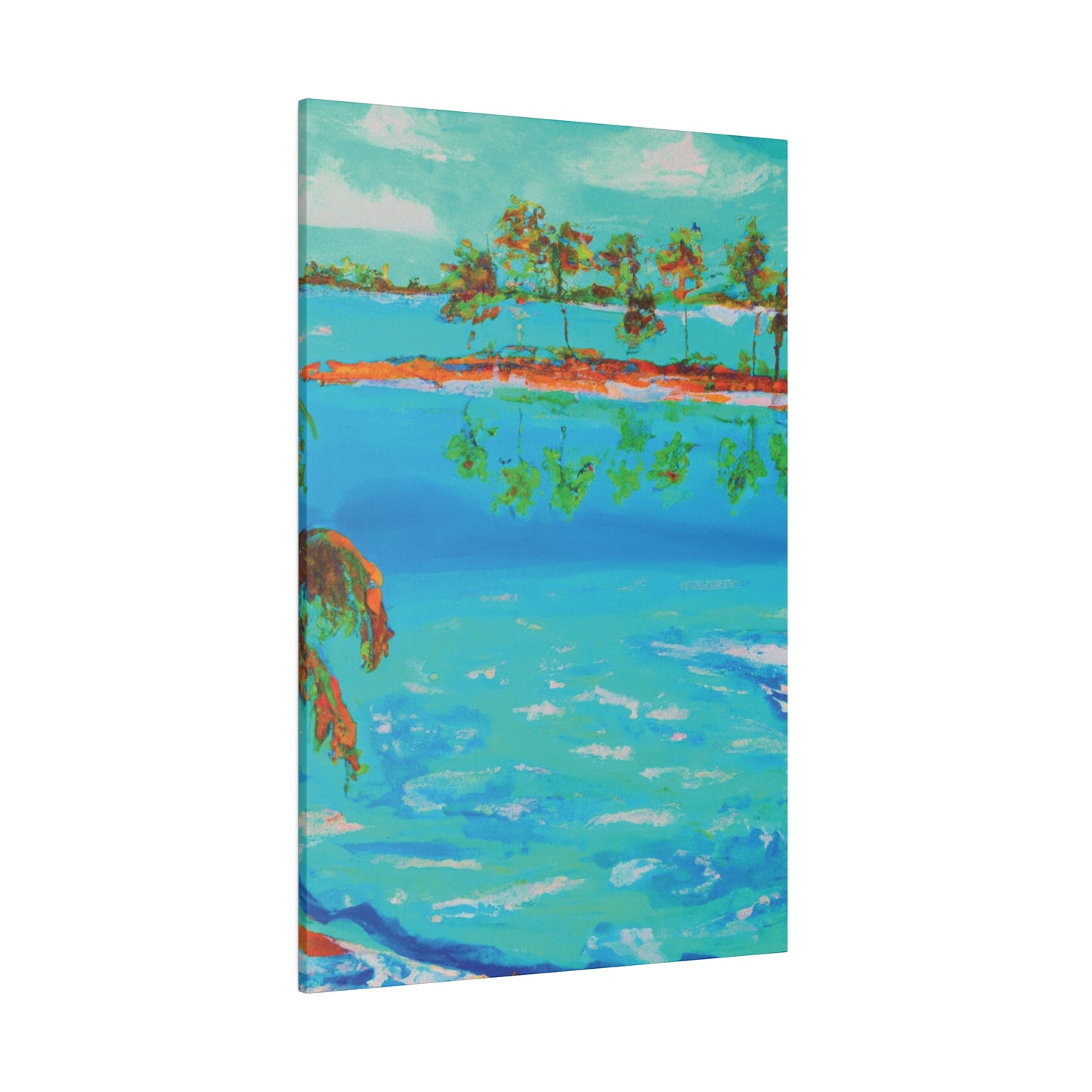 5171E - Bahamas Ocean Painting Print | Bahamas | Ocean | Beach | Poster | Home Decor | Wall Art | Canvas