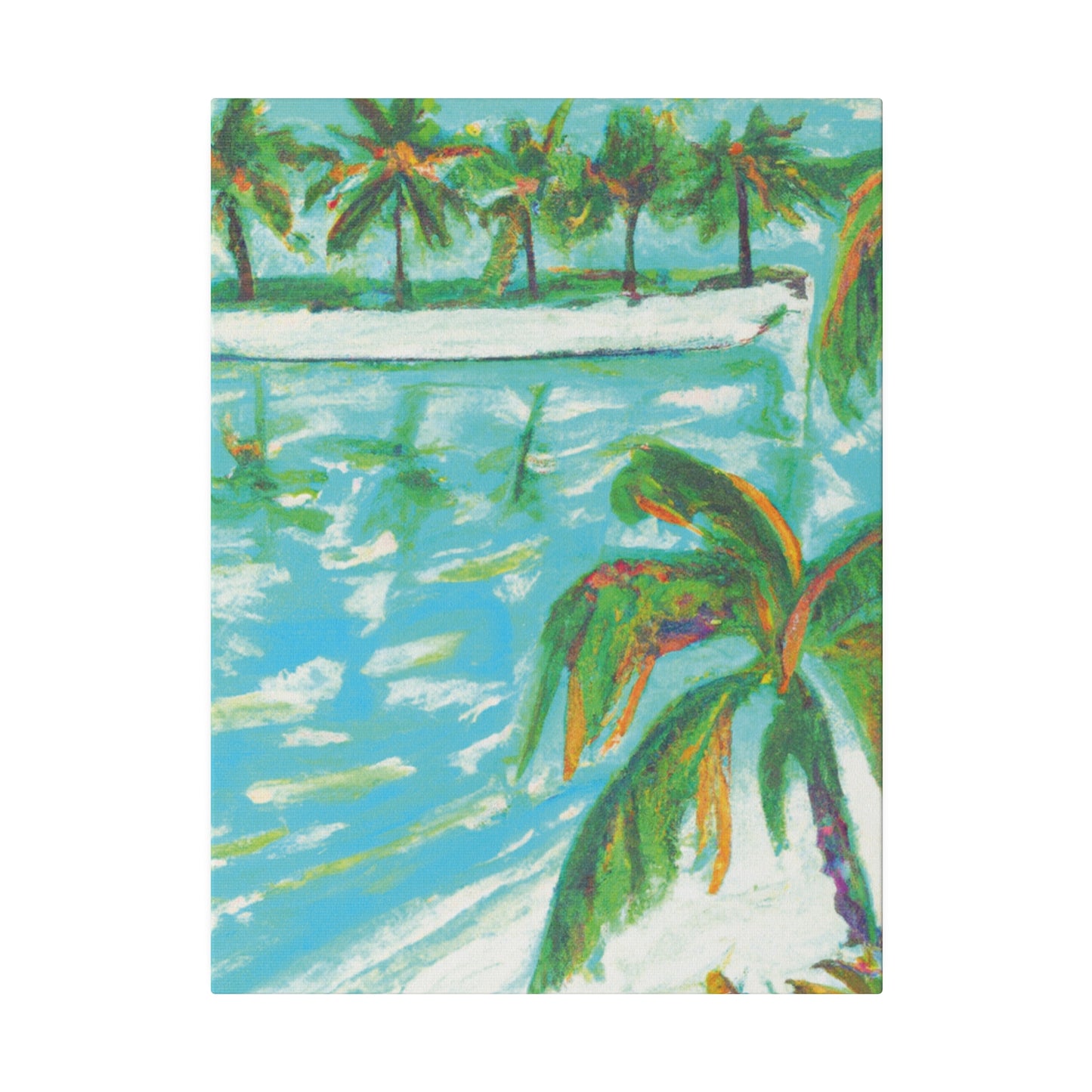 7103O - Bahamas Ocean Painting Print | Bahamas | Ocean | Beach | Poster | Home Decor | Wall Art | Canvas