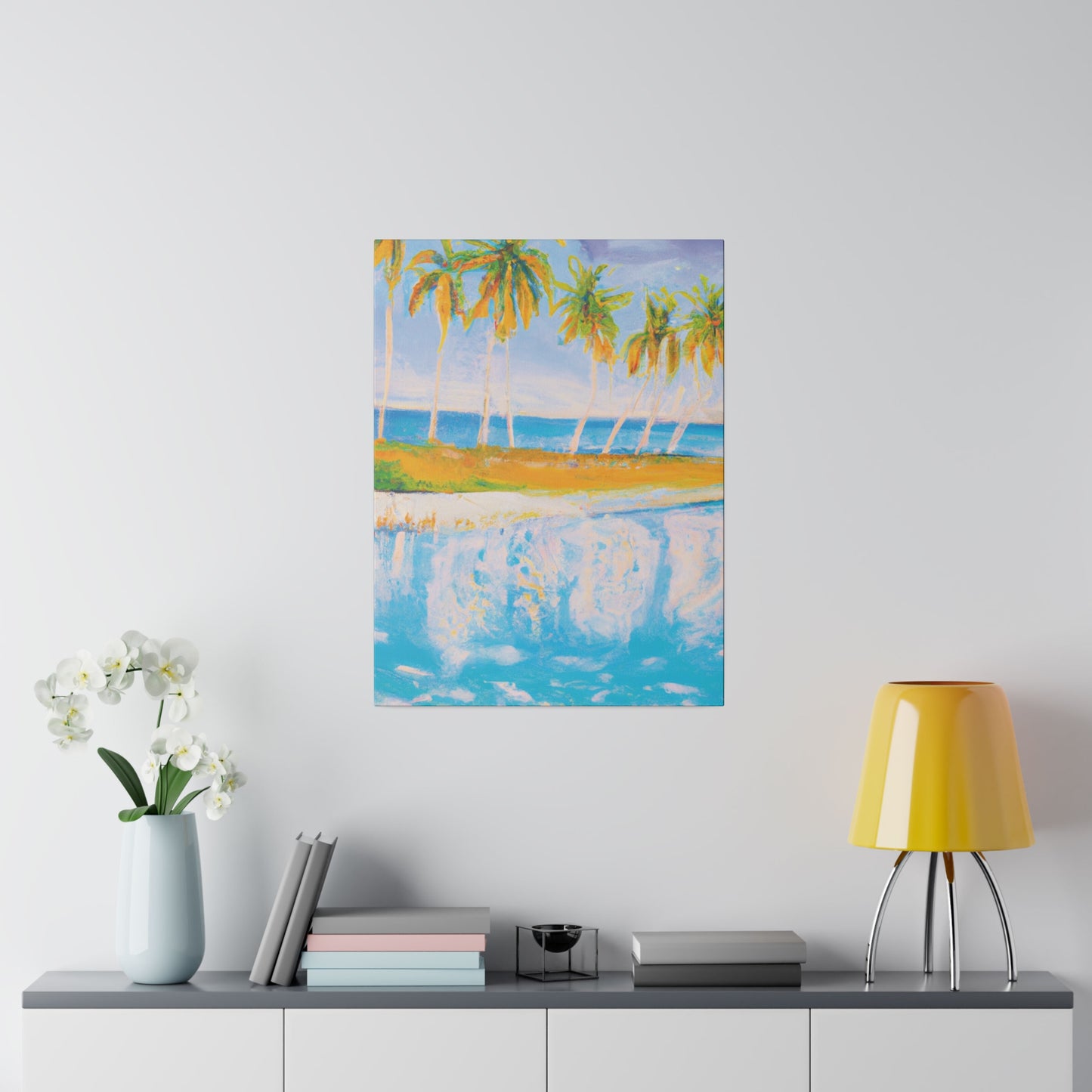 4904O - Bahamas Ocean Painting Print | Bahamas | Ocean | Beach | Poster | Home Decor | Wall Art | Canvas
