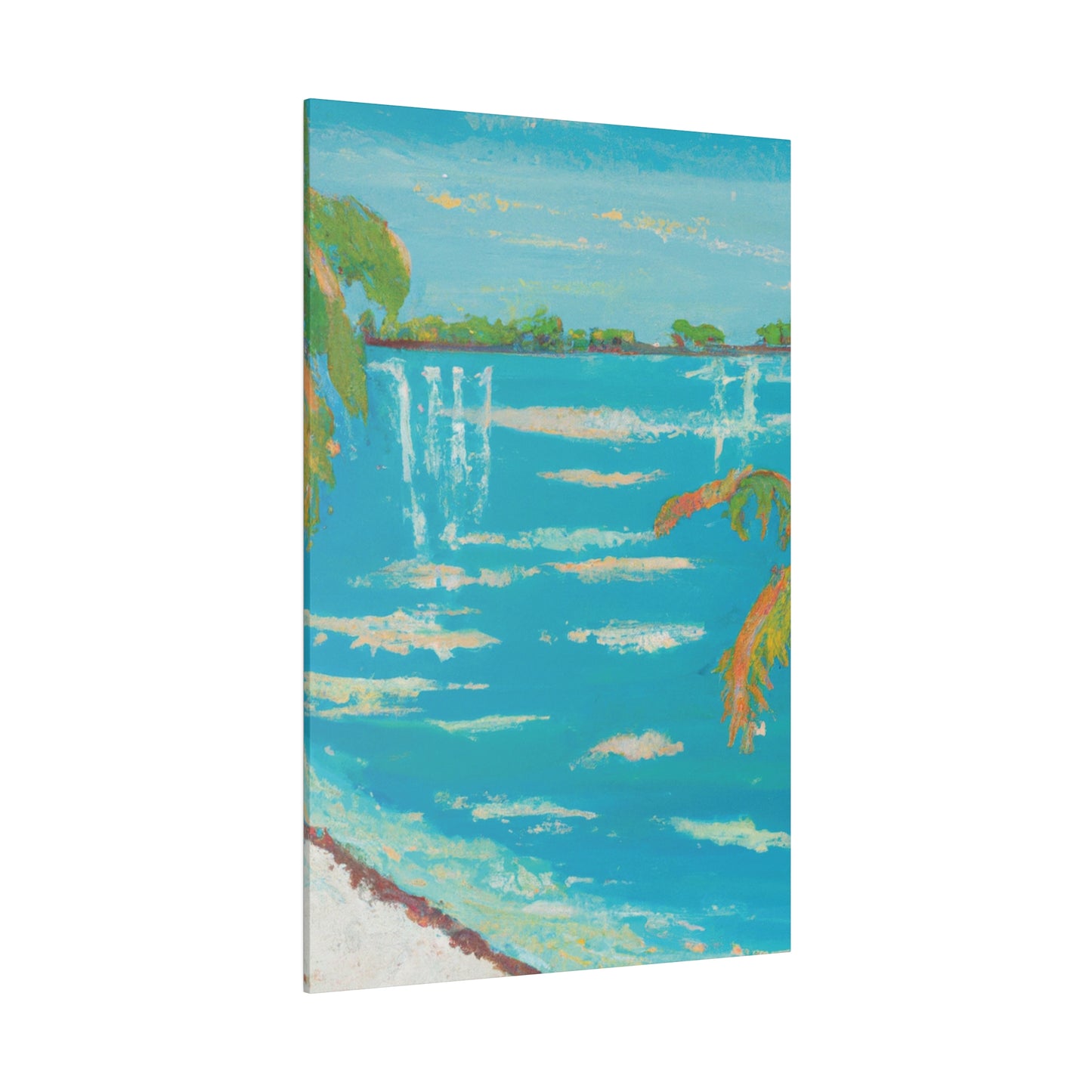 6820F - Bahamas Ocean Painting Print | Bahamas | Ocean | Beach | Poster | Home Decor | Wall Art | Canvas