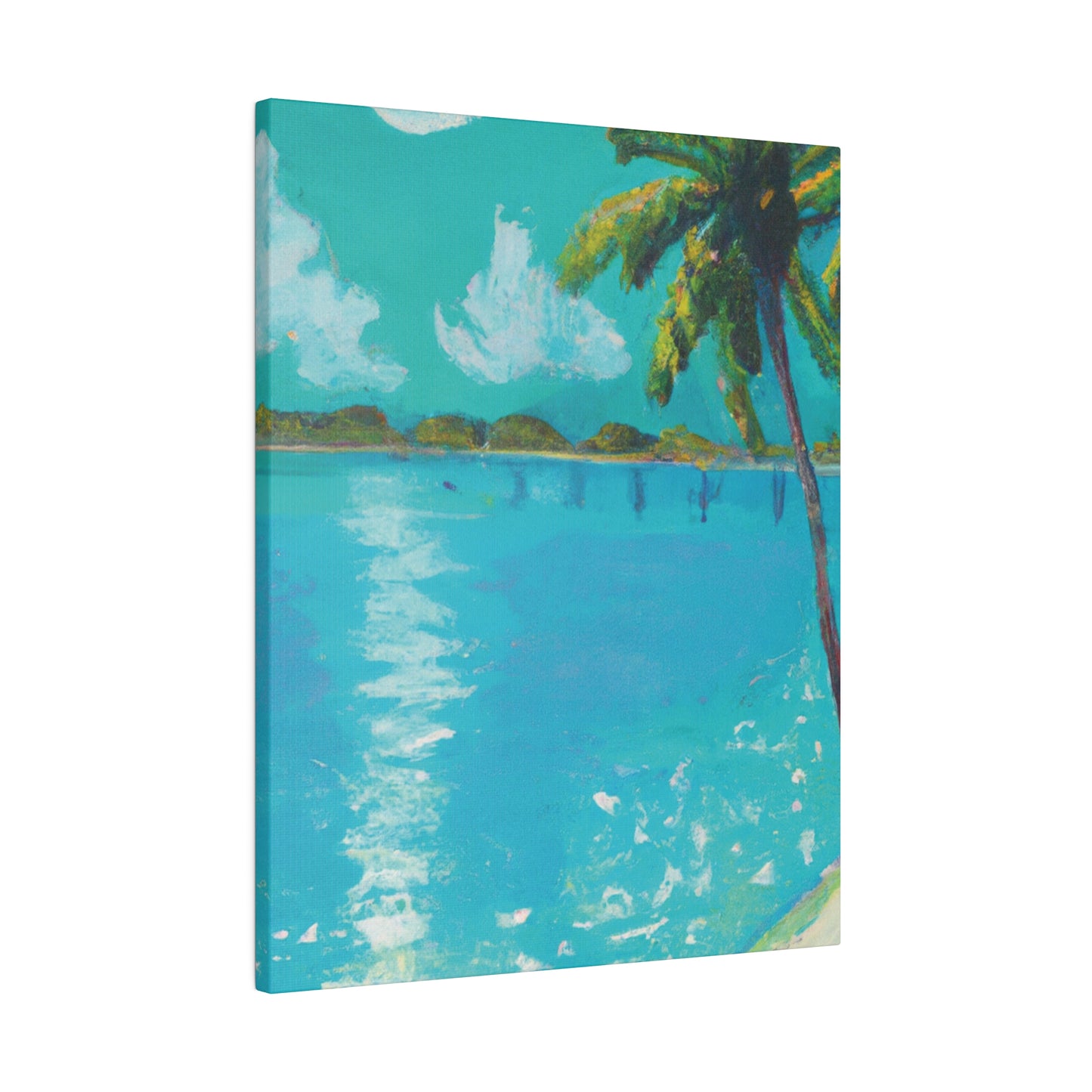 2483G - Bahamas Ocean Painting Print | Bahamas | Ocean | Beach | Poster | Home Decor | Wall Art | Canvas