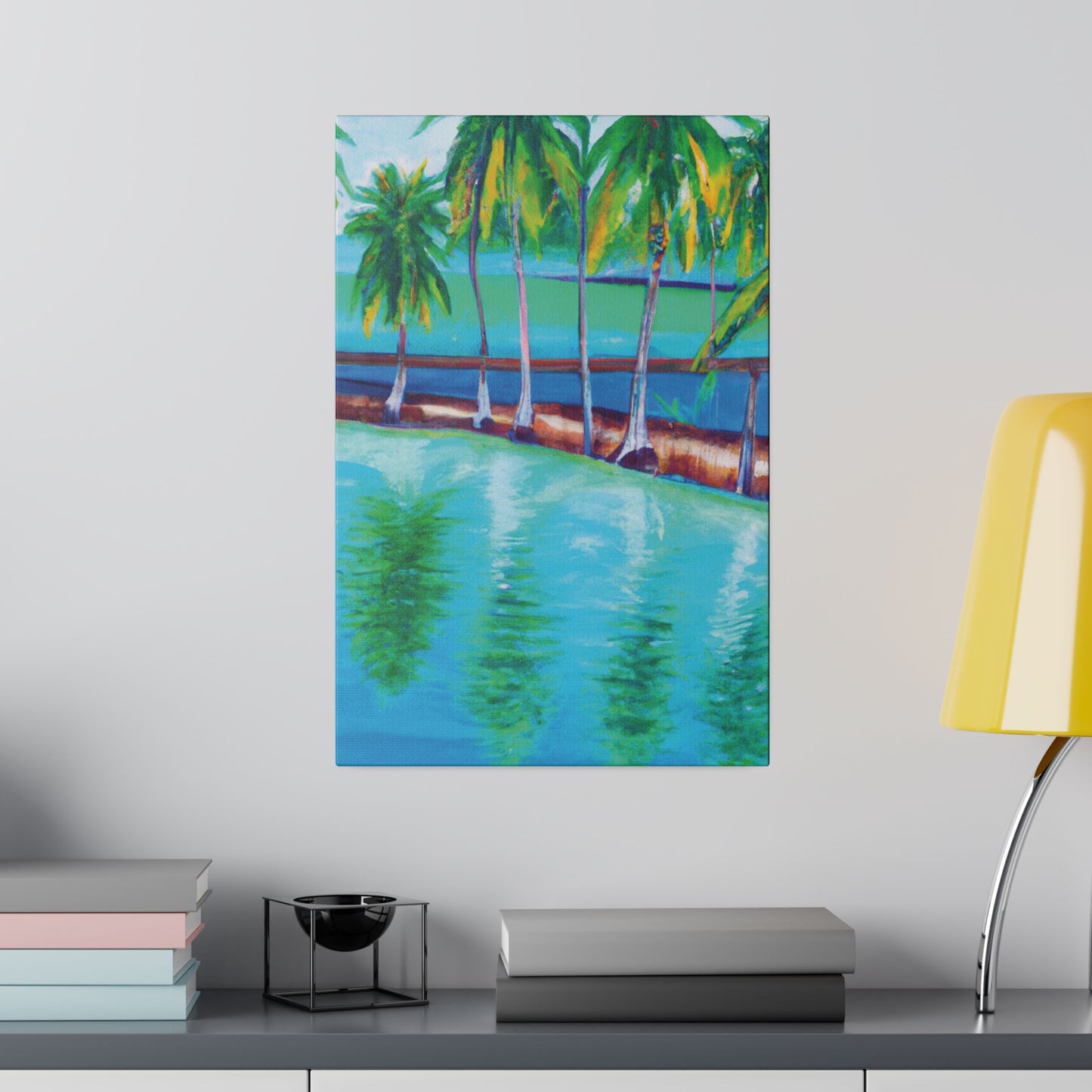 9214C - Bahamas Ocean Painting Print | Bahamas | Ocean | Beach | Poster | Home Decor | Wall Art | Canvas