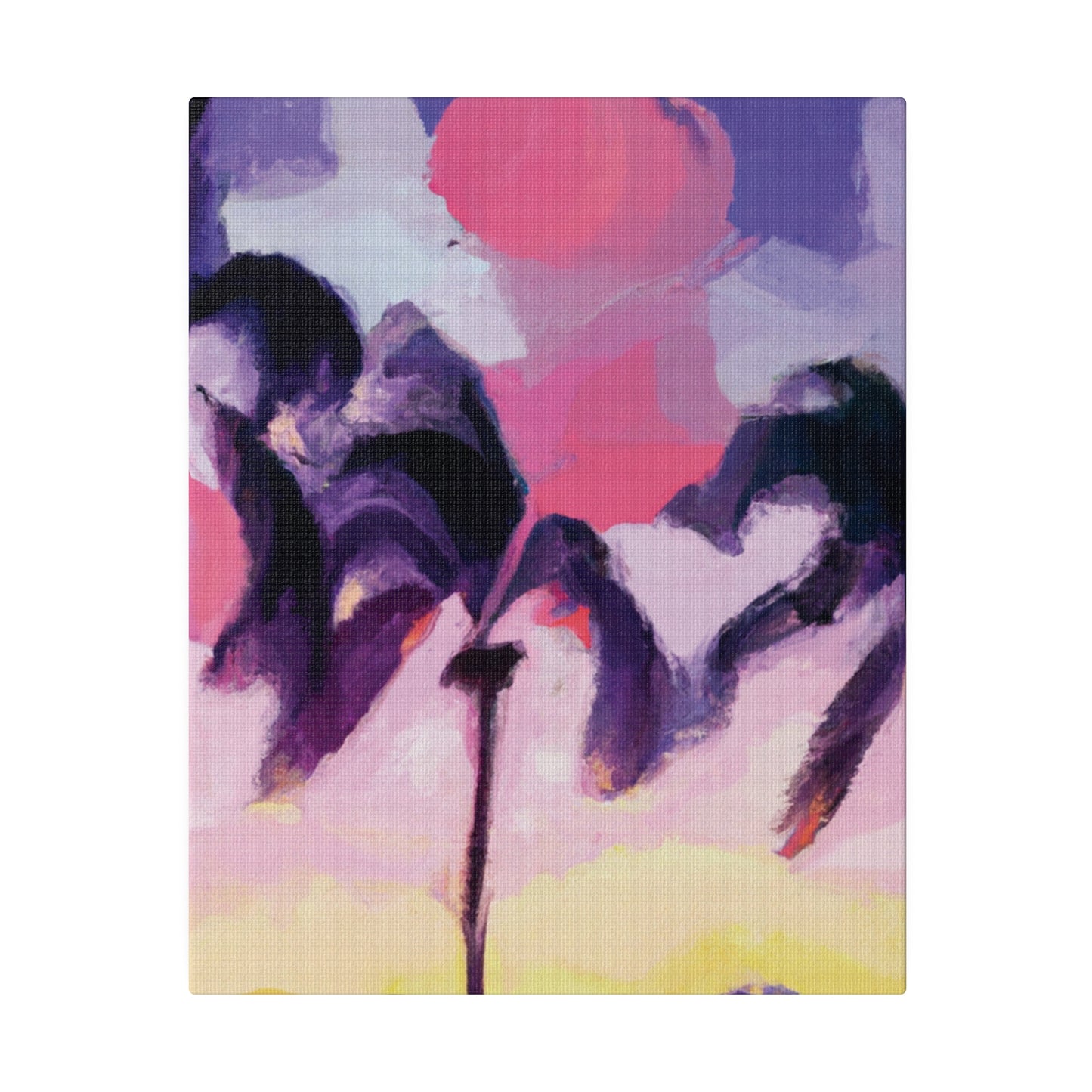 8189L - Miami Beach Sunset Painting Print | Miami | Beach | Sunset | Poster | Home Decor | Wall Art | Canvas