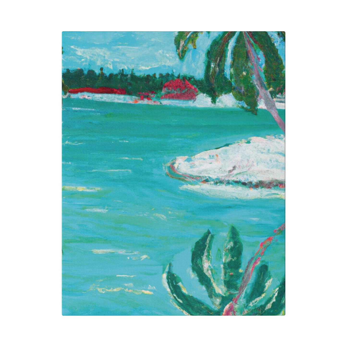 7090Z - Bahamas Ocean Painting Print | Bahamas | Ocean | Beach | Poster | Home Decor | Wall Art | Canvas