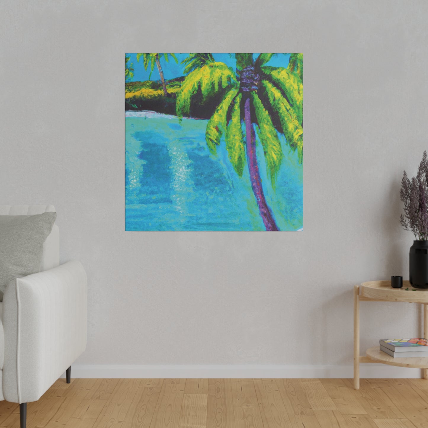 732J - Bahamas Ocean Painting Print | Bahamas | Ocean | Beach | Poster | Home Decor | Wall Art | Canvas