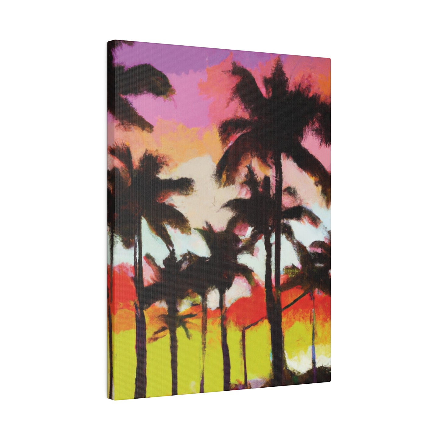 2187U - Miami Beach Sunset Painting Print | Miami | Beach | Sunset | Poster | Home Decor | Wall Art | Canvas