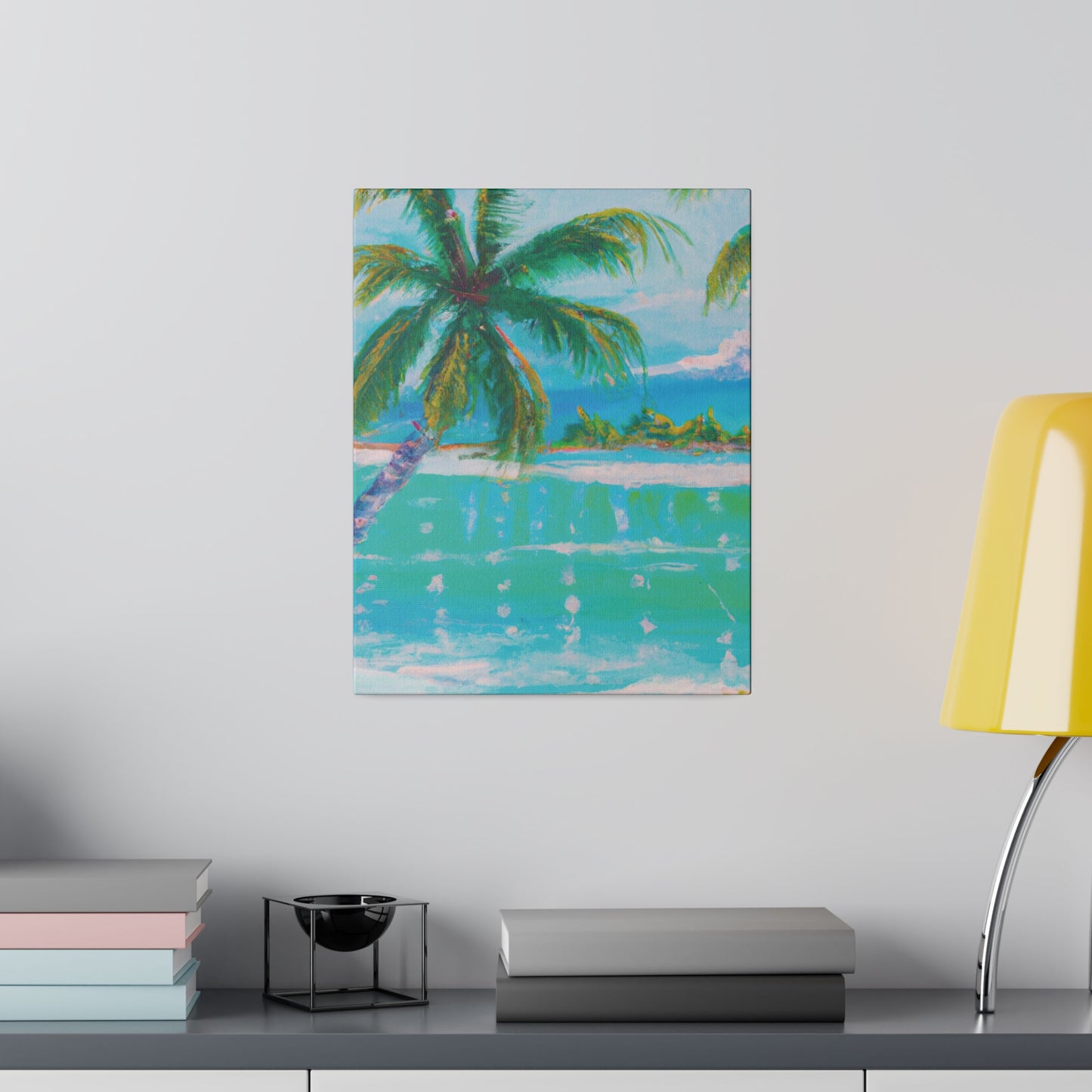 9452K - Bahamas Ocean Painting Print | Bahamas | Ocean | Beach | Poster | Home Decor | Wall Art | Canvas