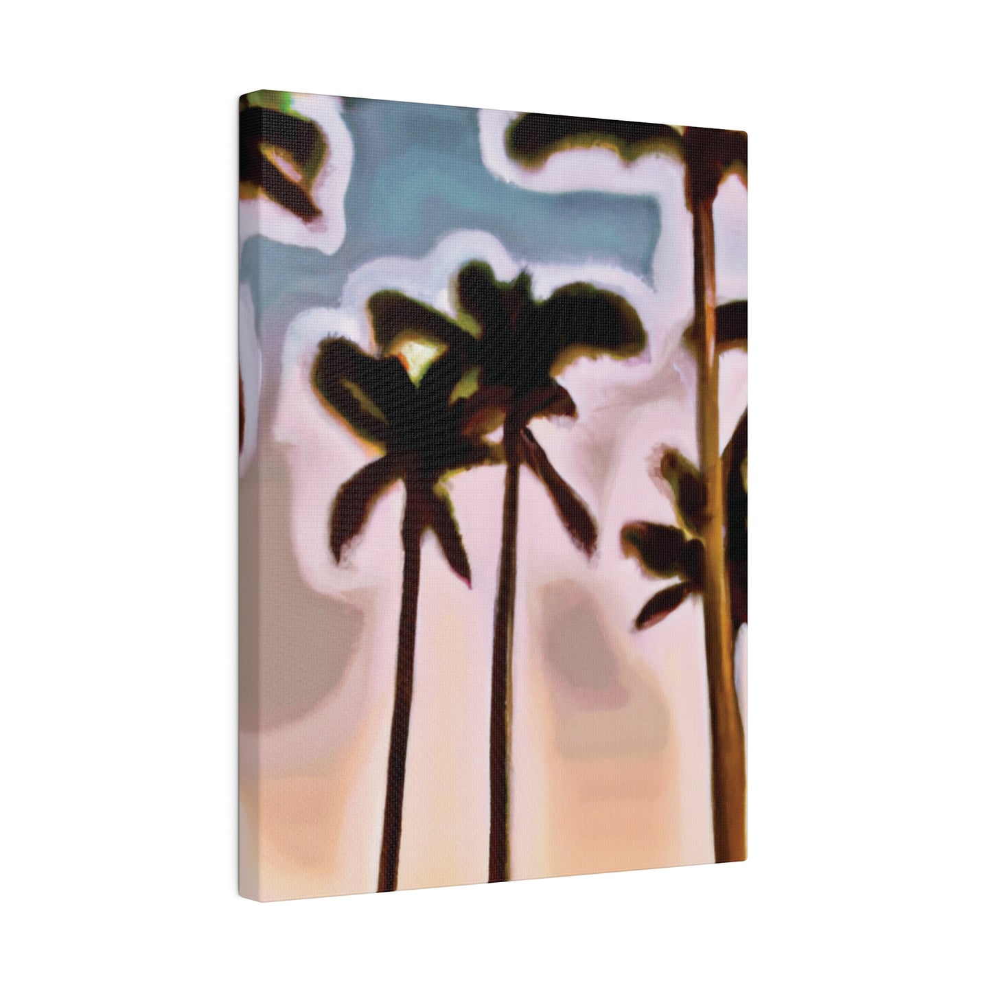 4828Q - Miami Beach Sunset Painting Print | Miami | Beach | Sunset | Poster | Home Decor | Wall Art | Canvas
