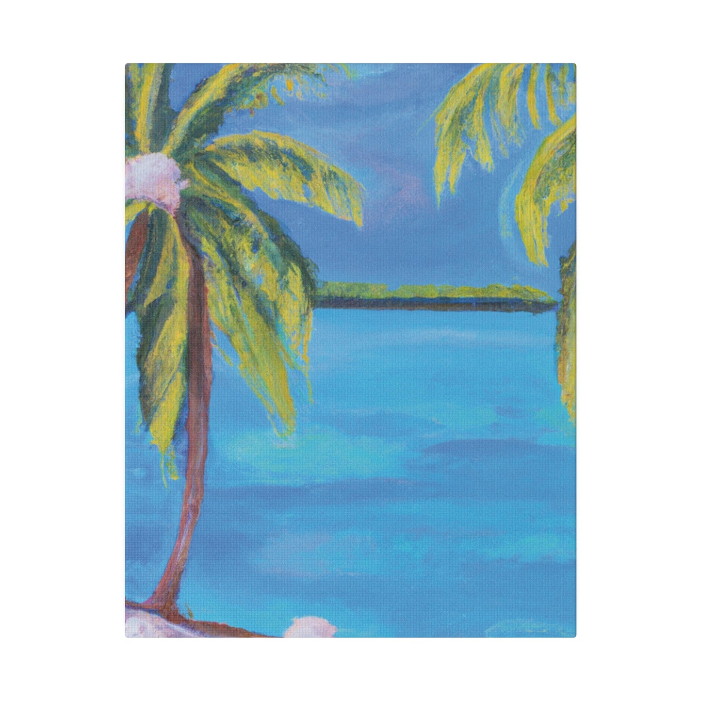 8164W - Bahamas Ocean Painting Print | Bahamas | Ocean | Beach | Poster | Home Decor | Wall Art | Canvas