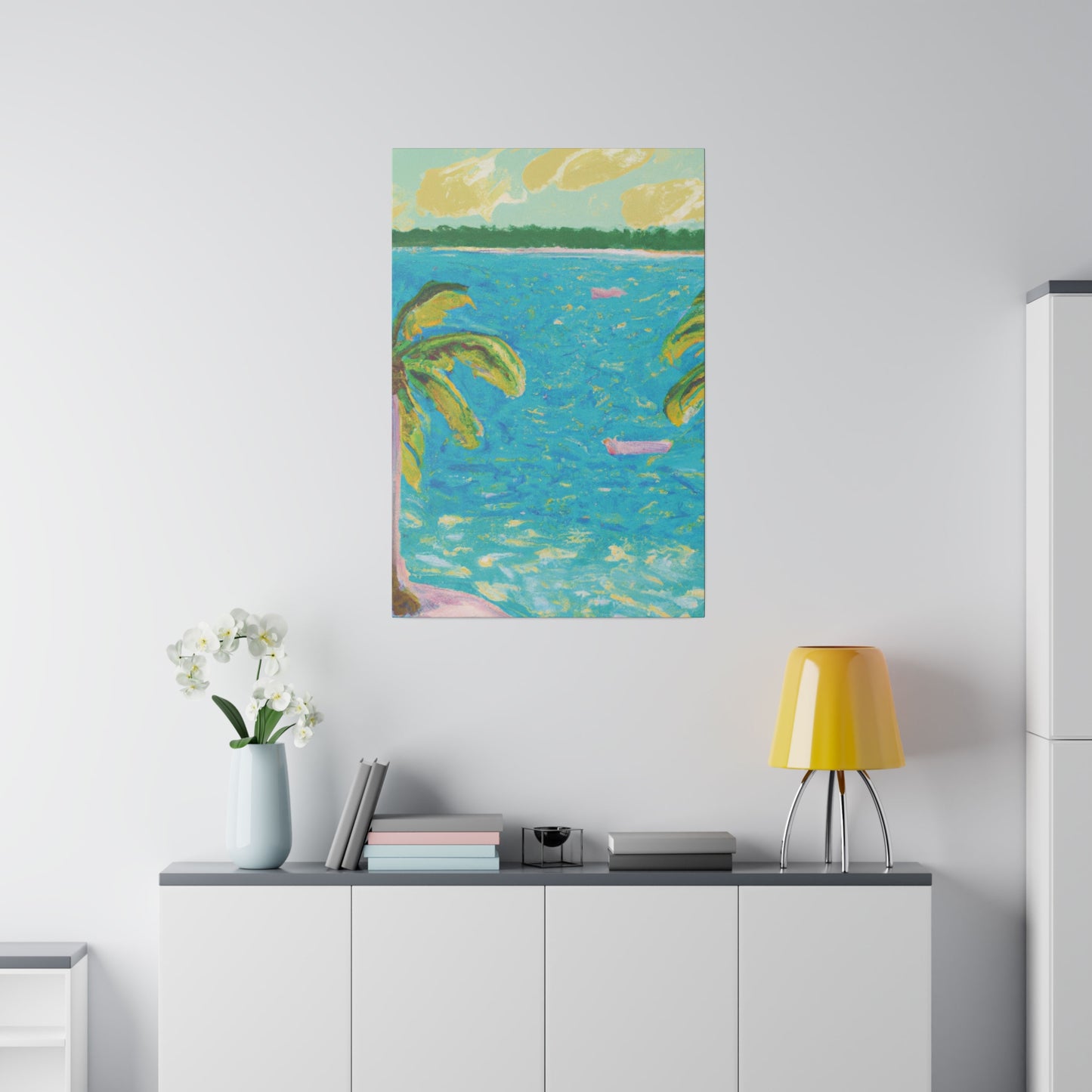 9482 Z - Bahamas Ocean Painting Print | Bahamas | Ocean | Beach | Poster | Home Decor | Wall Art | Canvas