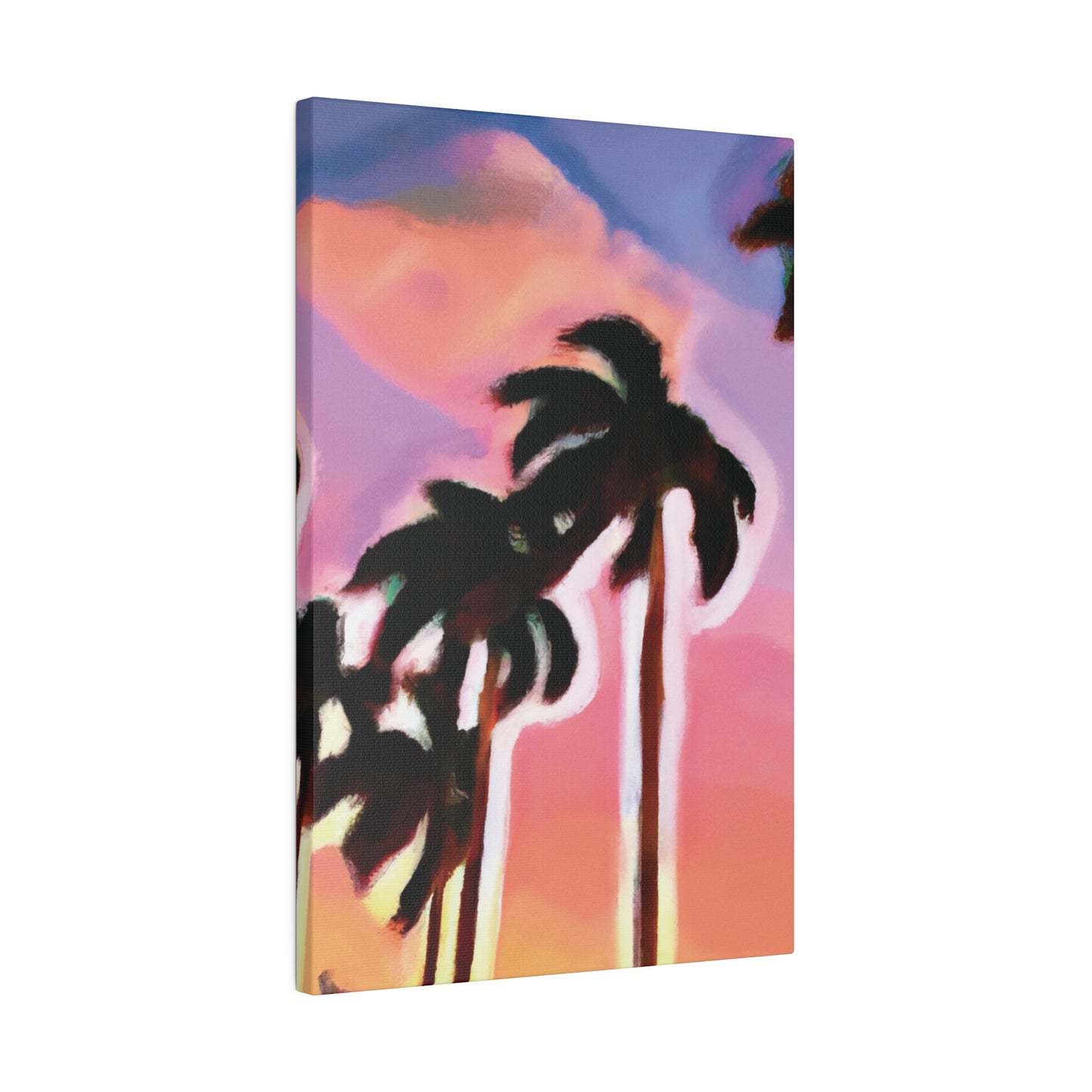 3563H - Miami Beach Sunset Painting Print | Miami | Beach | Sunset | Poster | Home Decor | Wall Art | Canvas