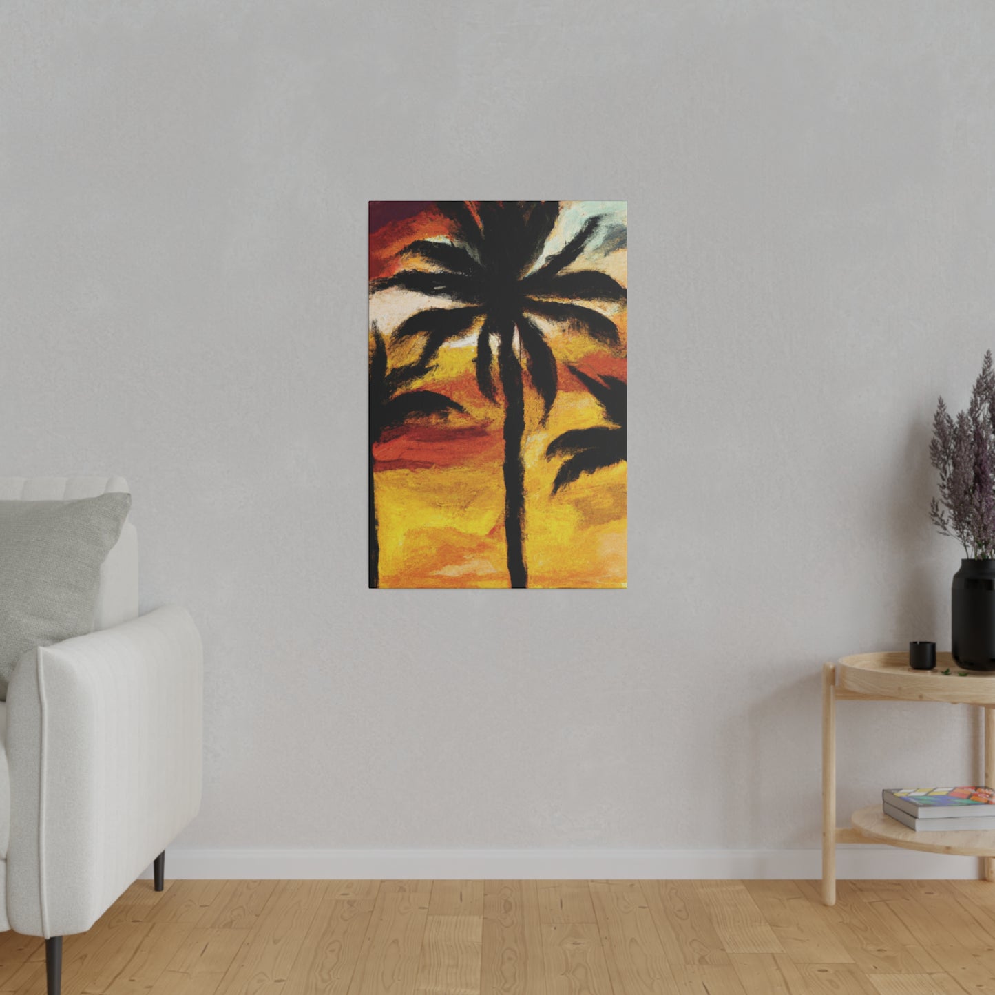 3122C - Miami Beach Sunset Painting Print | Miami | Beach | Sunset | Poster | Home Decor | Wall Art | Canvas