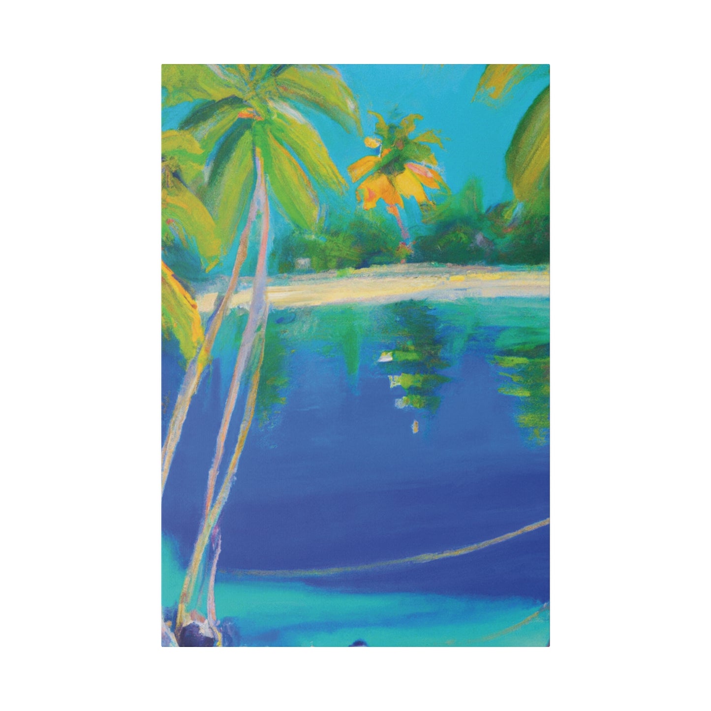 6837T - Bahamas Ocean Painting Print | Bahamas | Ocean | Beach | Poster | Home Decor | Wall Art | Canvas