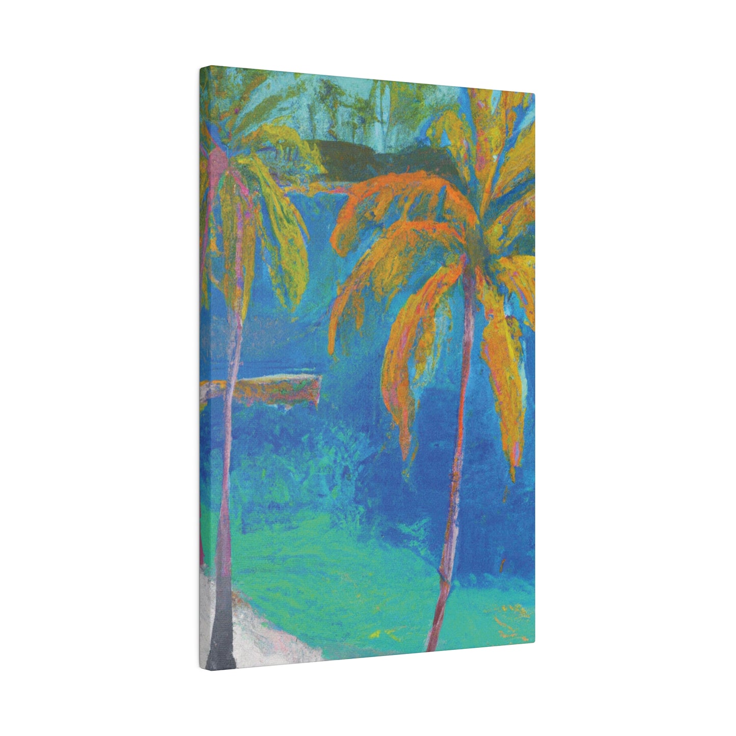 5481T - Bahamas Ocean Painting Print | Bahamas | Ocean | Beach | Poster | Home Decor | Wall Art | Canvas