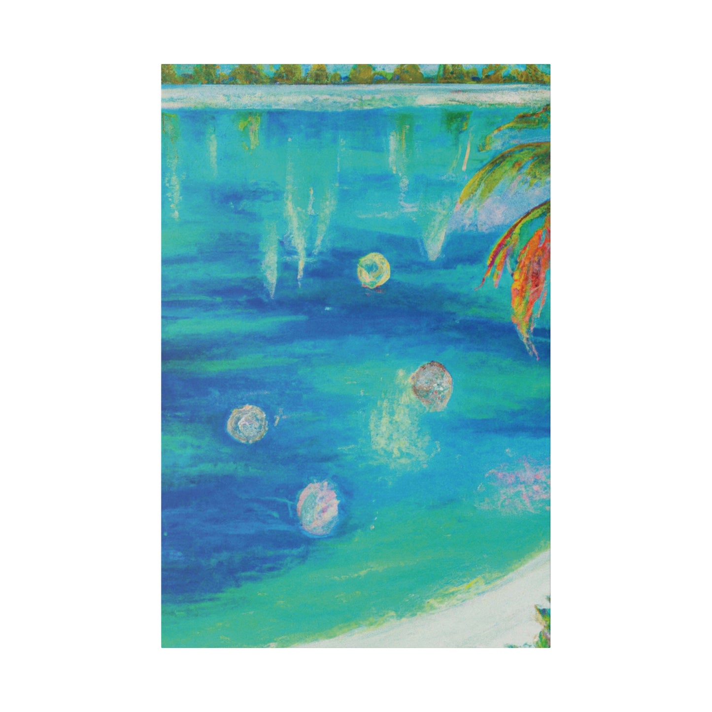 4321V - Bahamas Ocean Painting Print | Bahamas | Ocean | Beach | Poster | Home Decor | Wall Art | Canvas