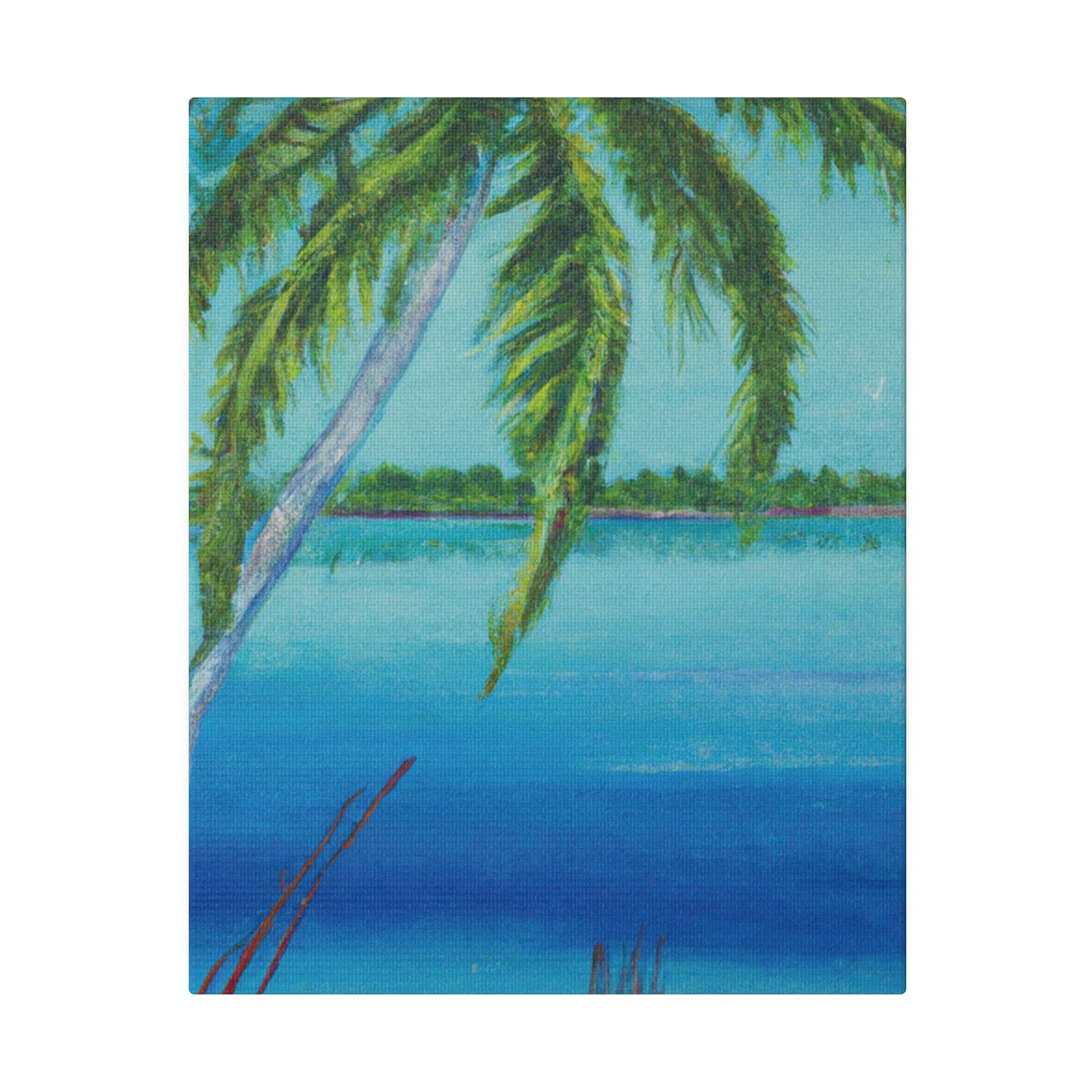 6874M - Bahamas Ocean Painting Print | Bahamas | Ocean | Beach | Poster | Home Decor | Wall Art | Canvas