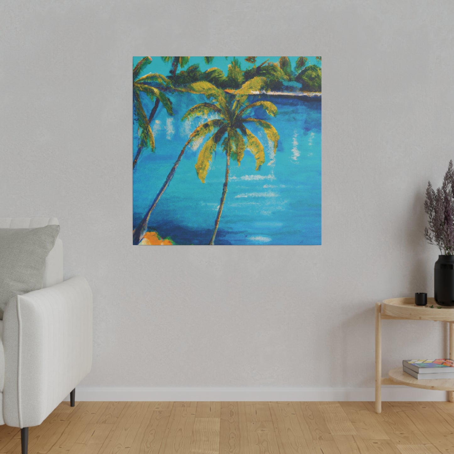 856Y - Bahamas Ocean Painting Print | Bahamas | Ocean | Beach | Poster | Home Decor | Wall Art | Canvas