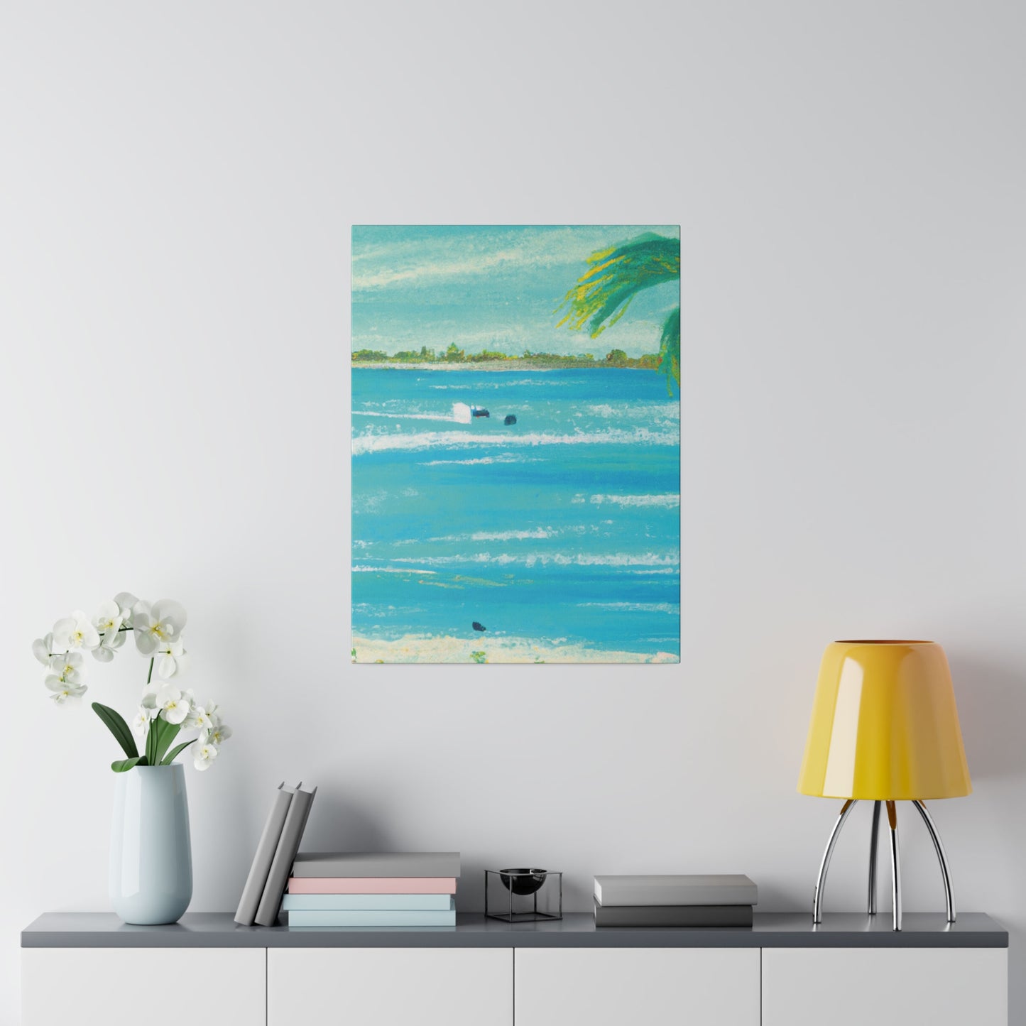 4282E - Bahamas Ocean Painting Print | Bahamas | Ocean | Beach | Poster | Home Decor | Wall Art | Canvas