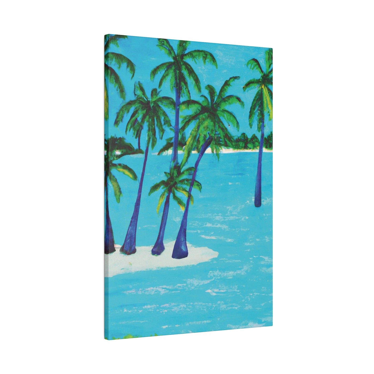 2486G - Bahamas Ocean Painting Print | Bahamas | Ocean | Beach | Poster | Home Decor | Wall Art | Canvas