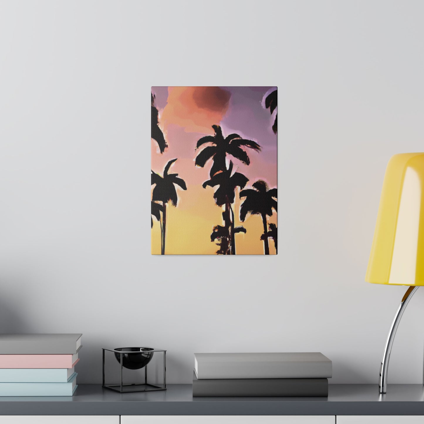 7792Z - Miami Beach Sunset Painting Print | Miami | Beach | Sunset | Poster | Home Decor | Wall Art | Canvas