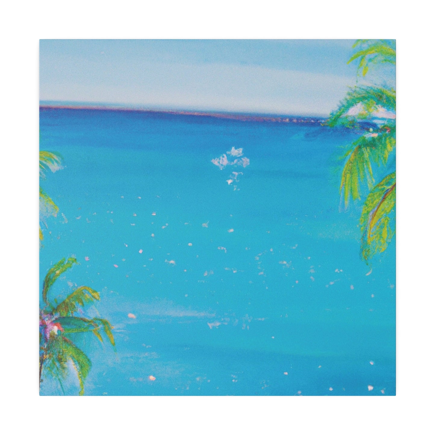 5683U - Bahamas Ocean Painting Print | Bahamas | Ocean | Beach | Poster | Home Decor | Wall Art | Canvas
